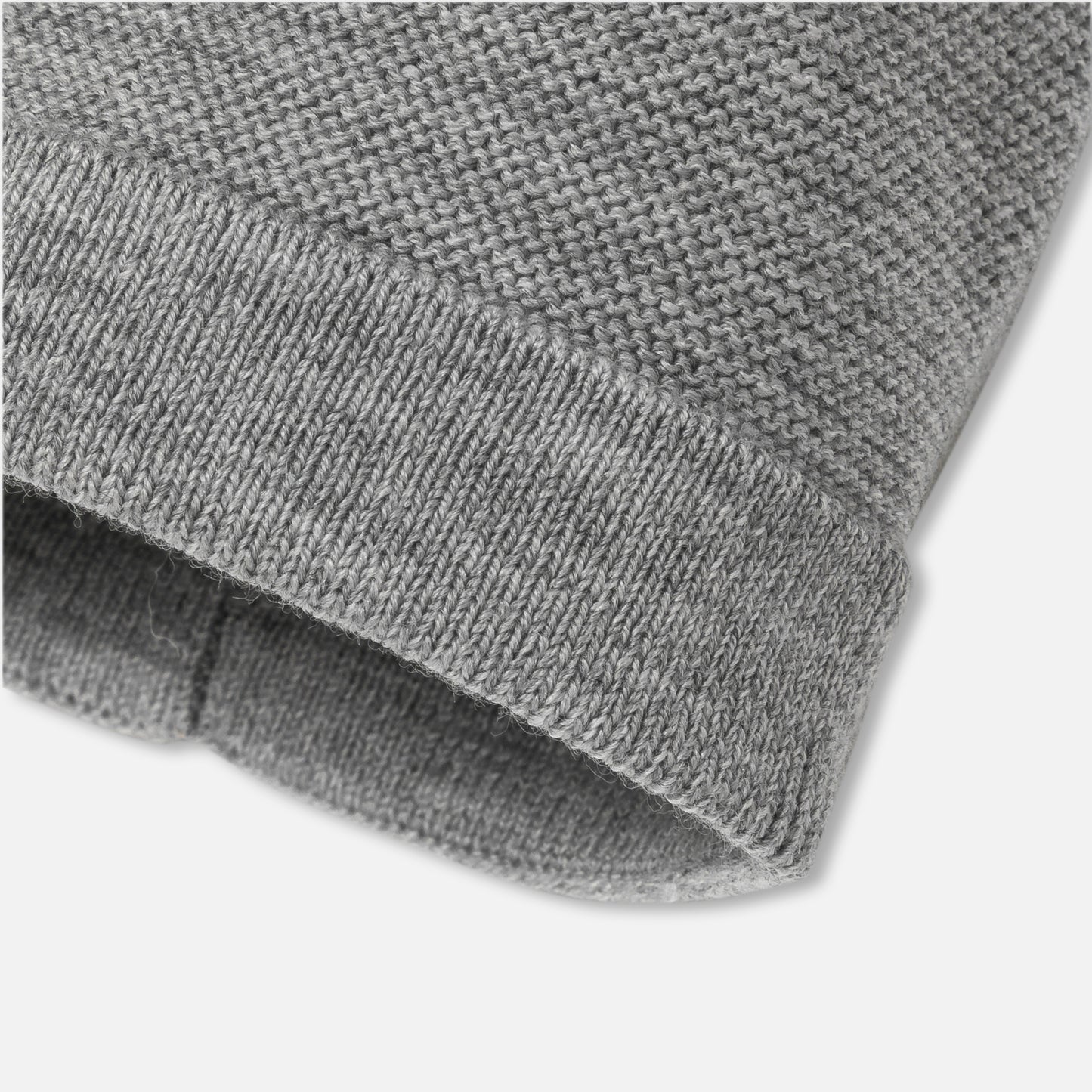 ガーター編みニット帽