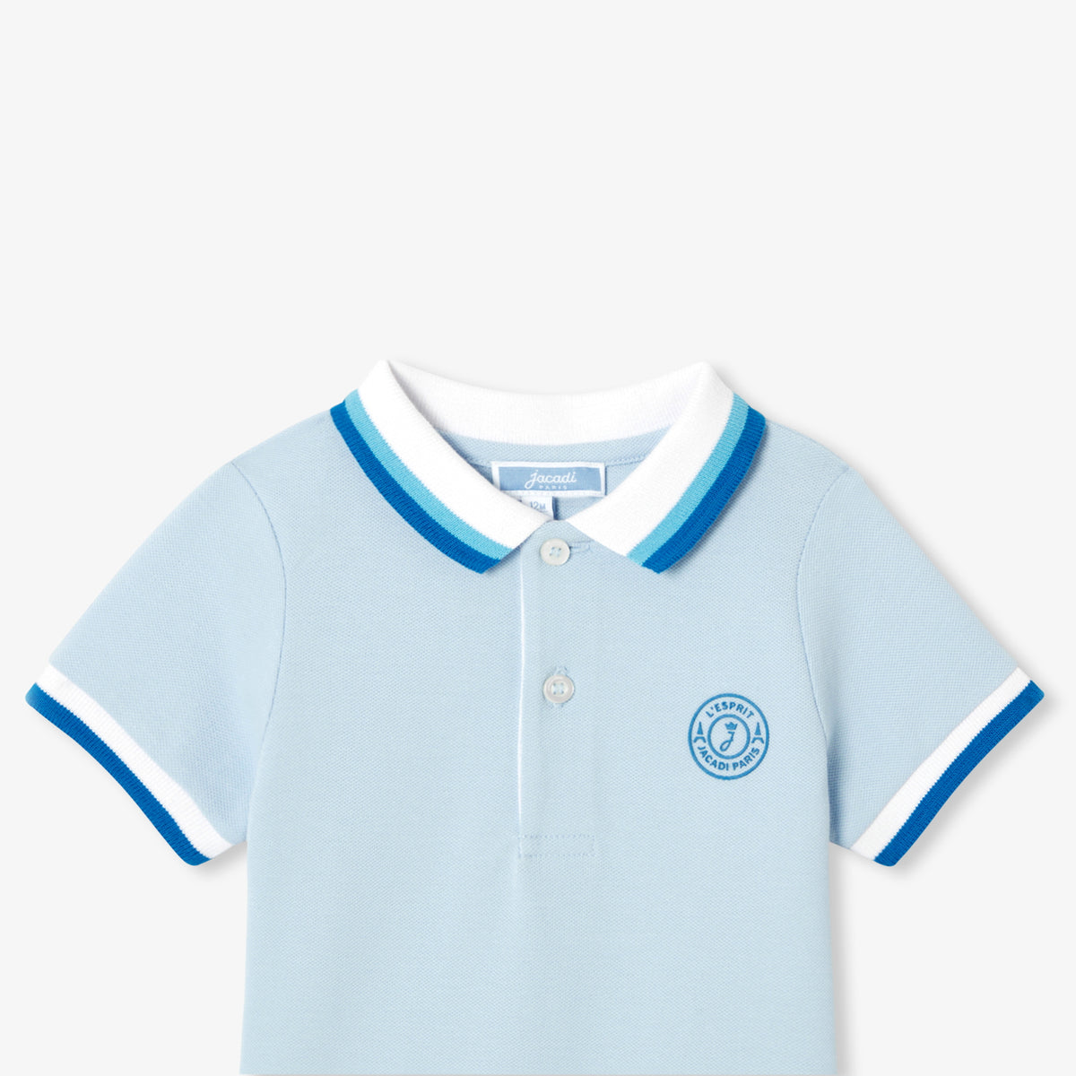 ロゴ入り半袖ポロシャツ | | Jacadi Paris＜ジャカディ＞日本
