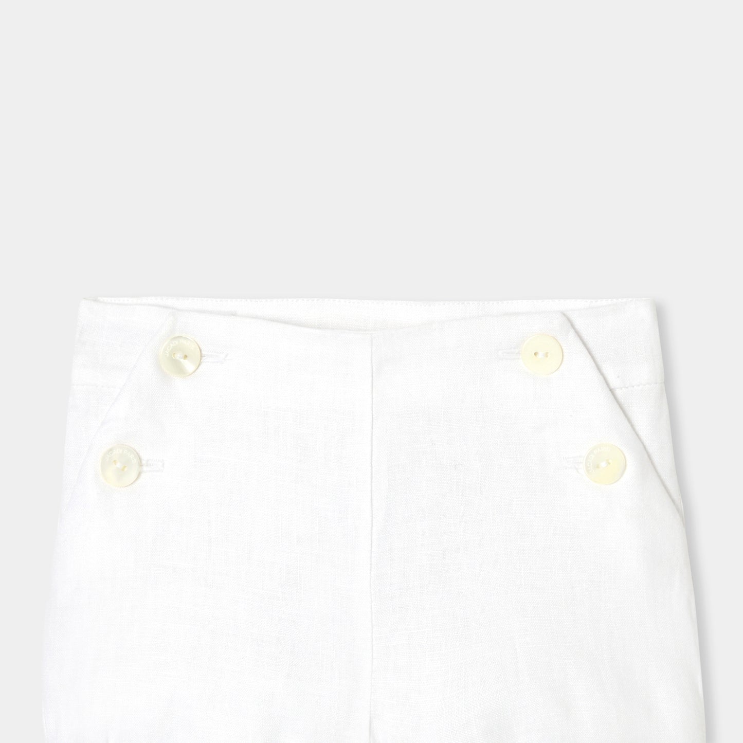 リネンショートパンツ