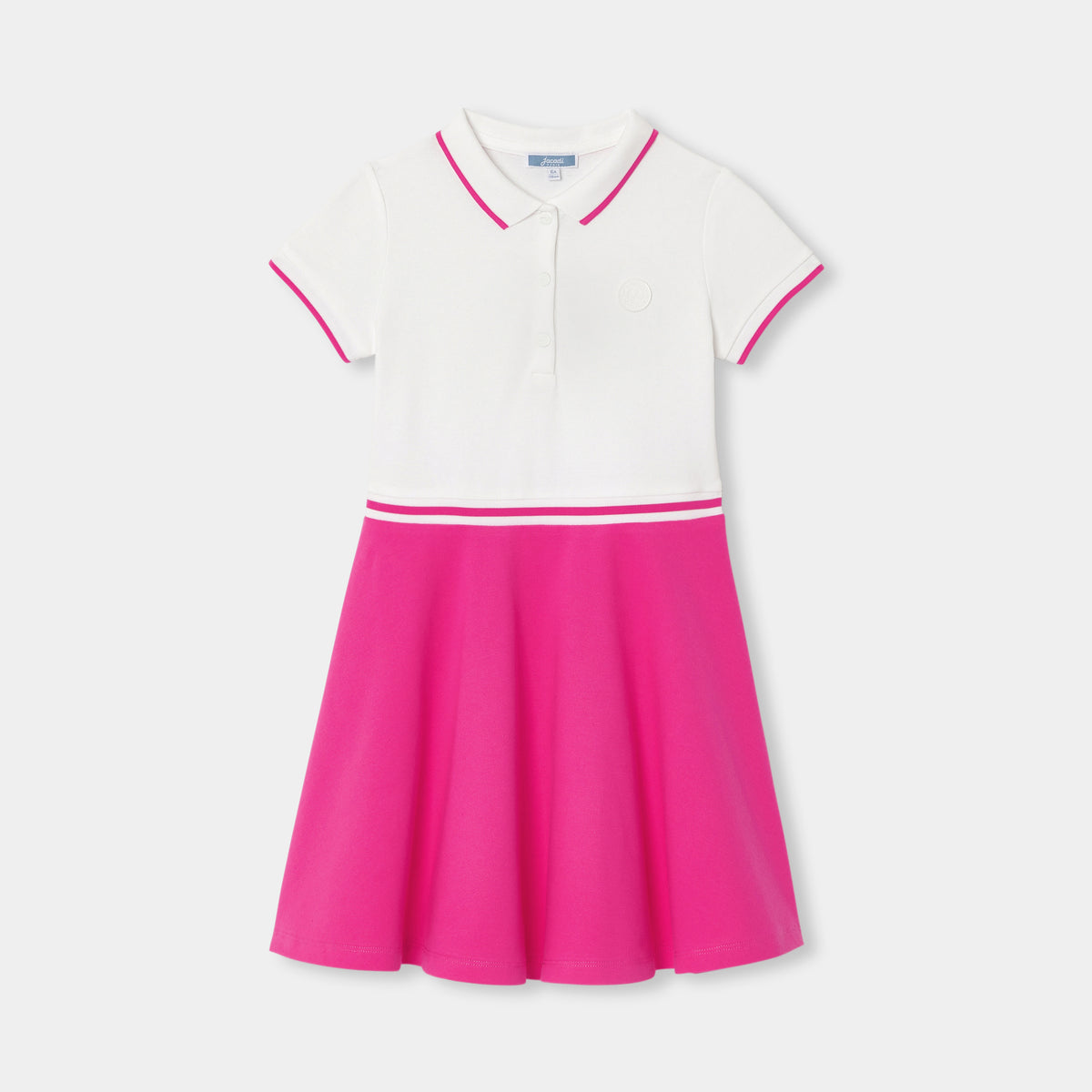 jacadi コットンピケ半袖ワンピース 24m 88cm ピケニット半袖ワンピース | | Jacadi Paris＜ジャカディ＞日本