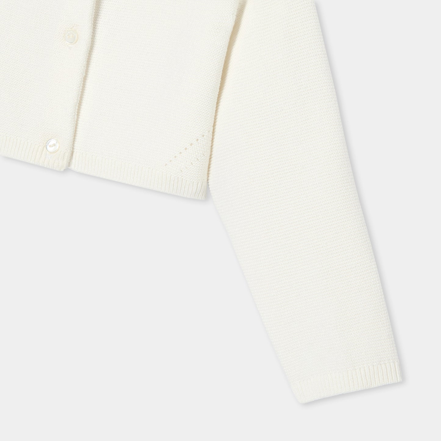 ショート丈カーディガン