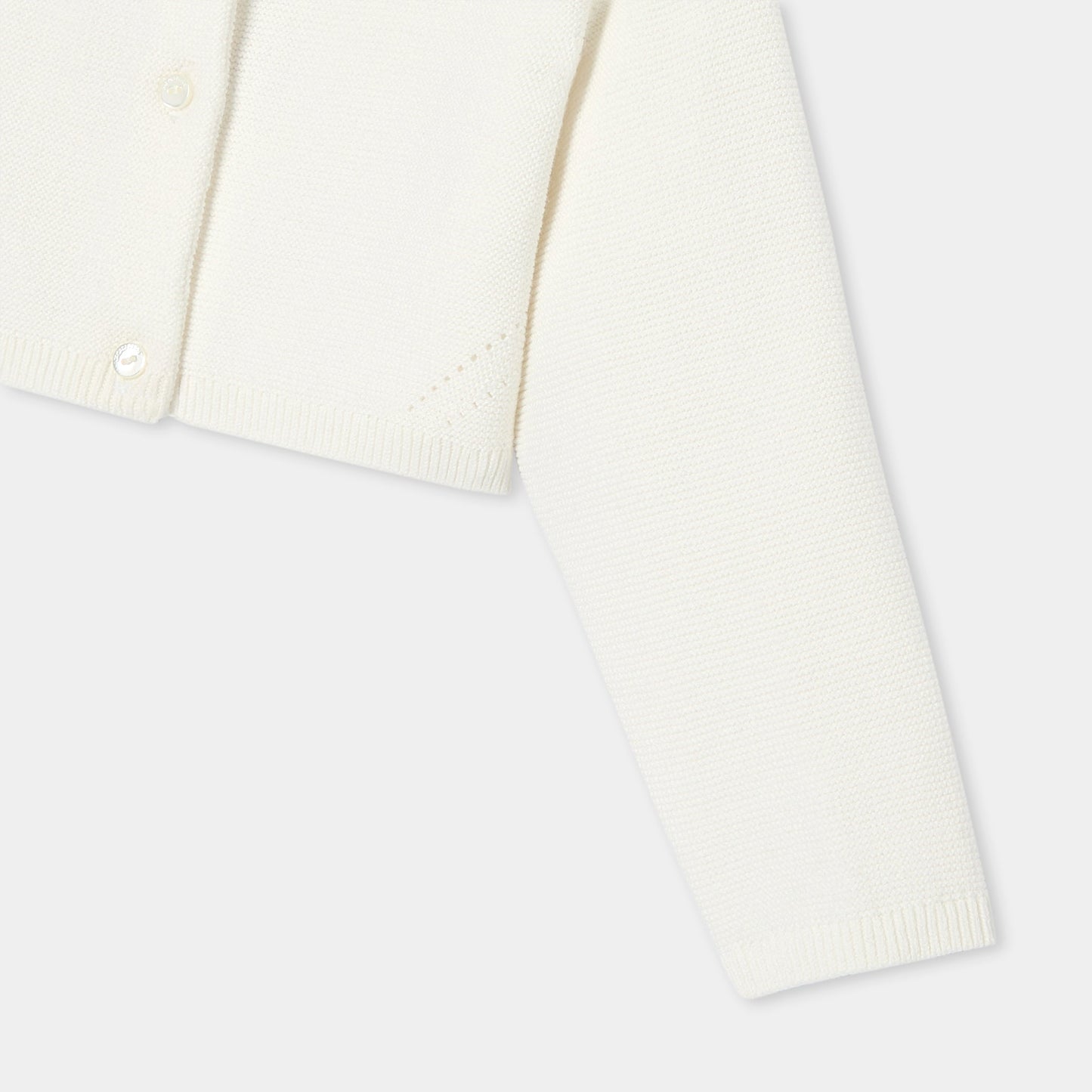 ショート丈カーディガン