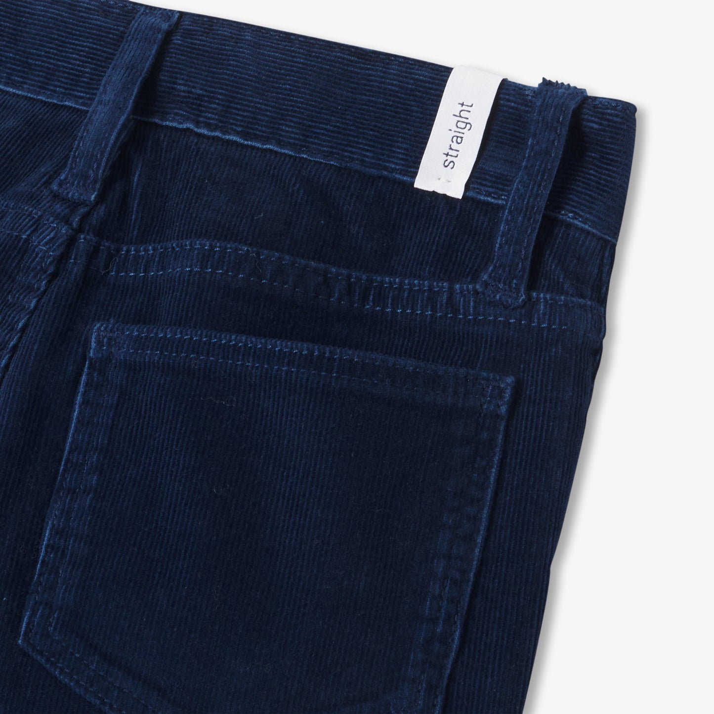 ベロア調ストレートカットパンツ