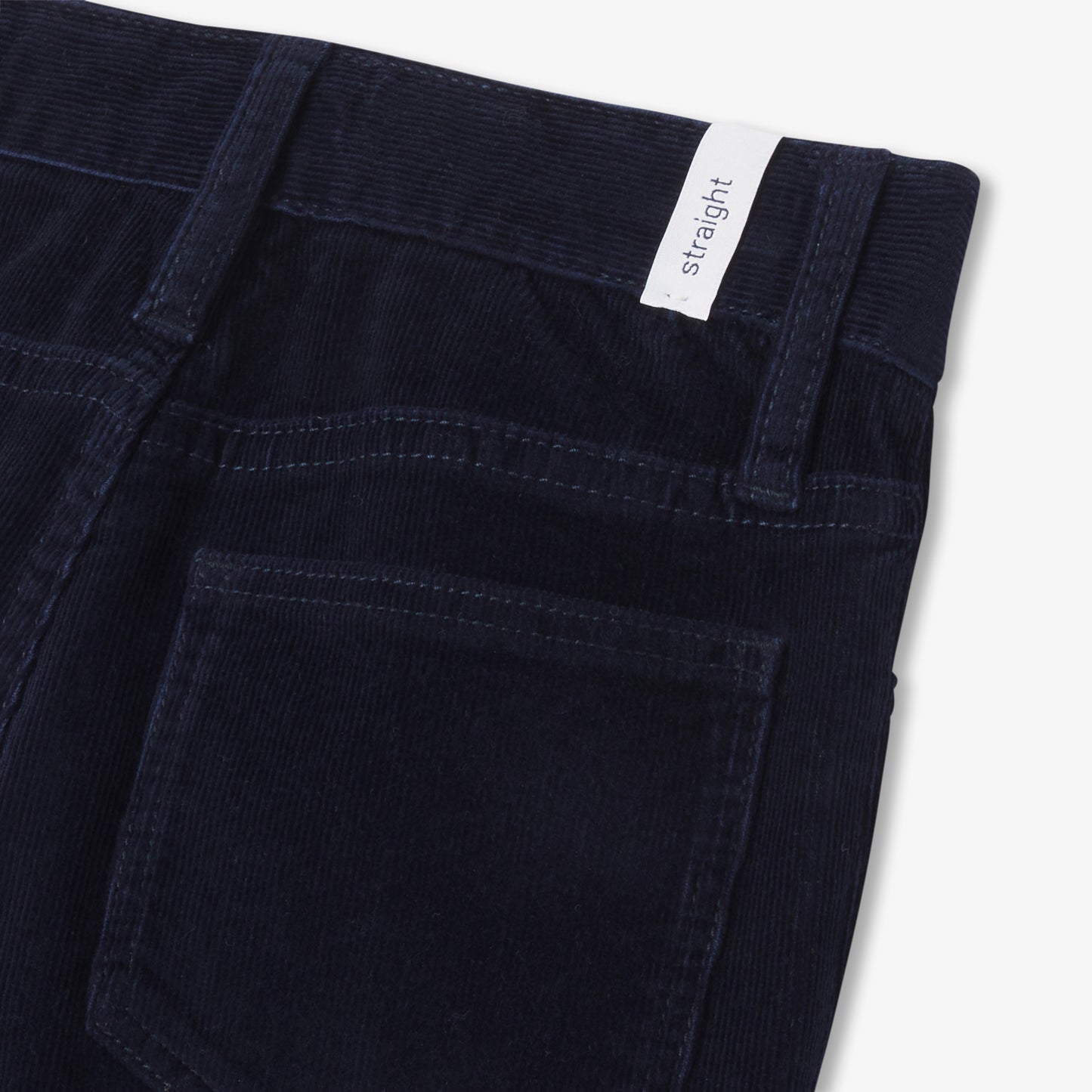 ベロア調ストレートカットパンツ