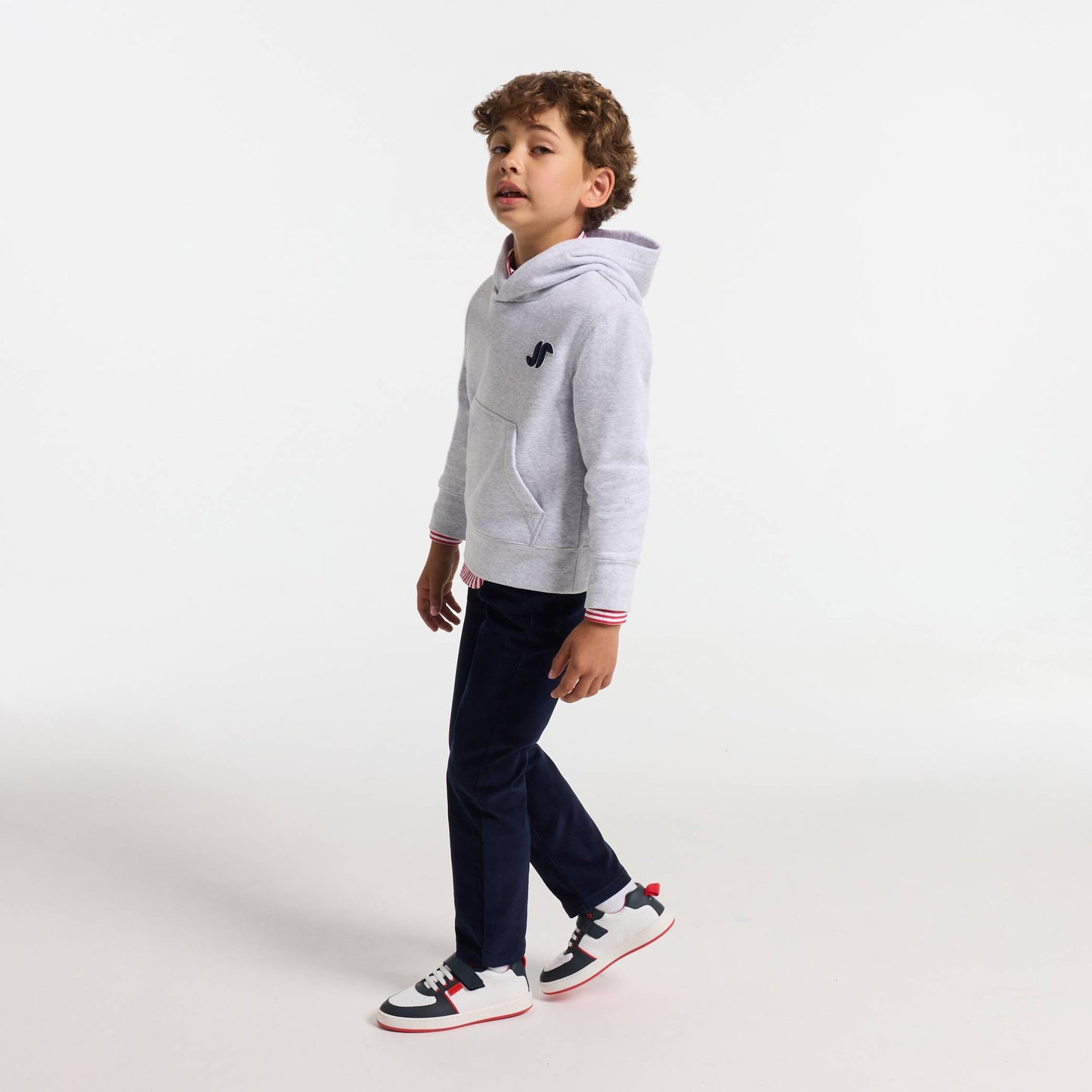 ベロア調ストレートカットパンツ