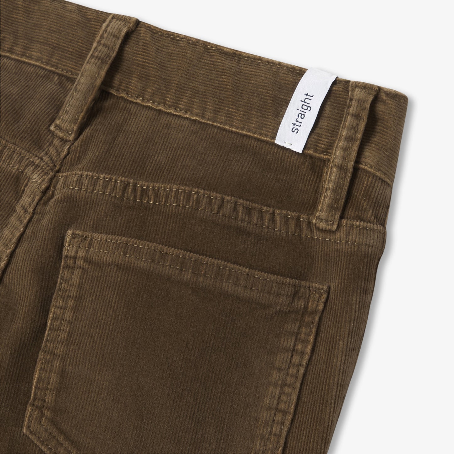 ベロア調ストレートカットパンツ