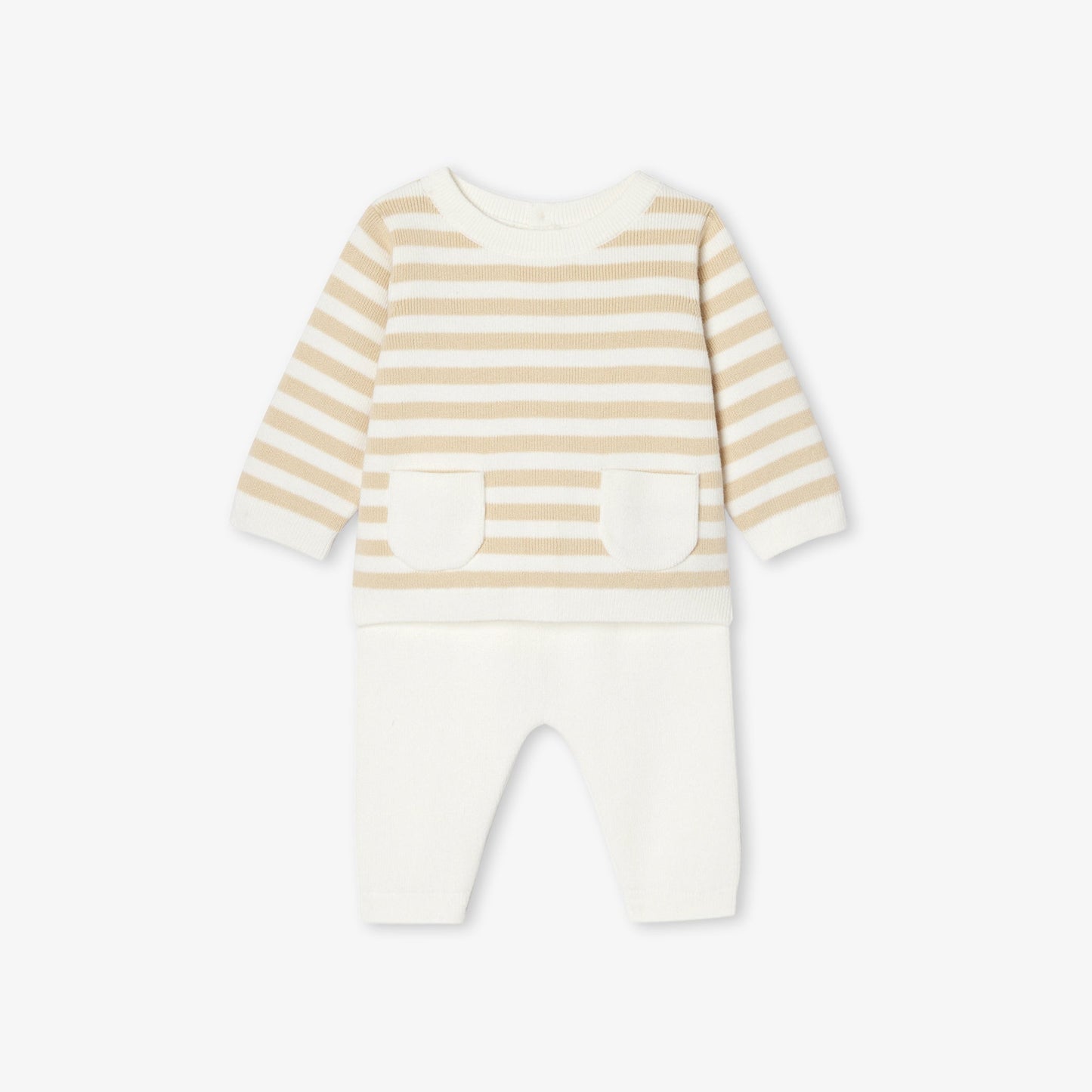 オーガニックコットンニットアンサンブル