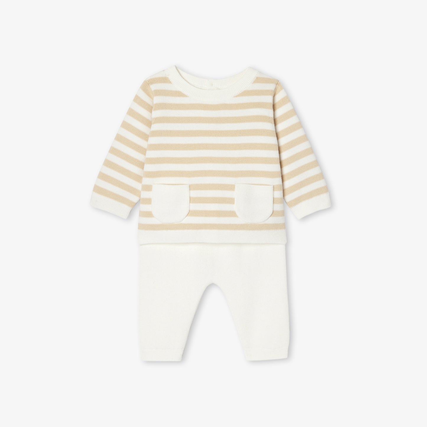 オーガニックコットンニットアンサンブル