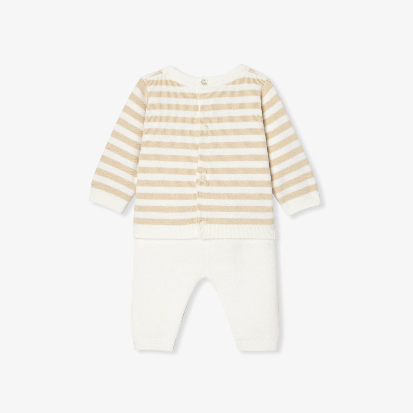 オーガニックコットンニットアンサンブル