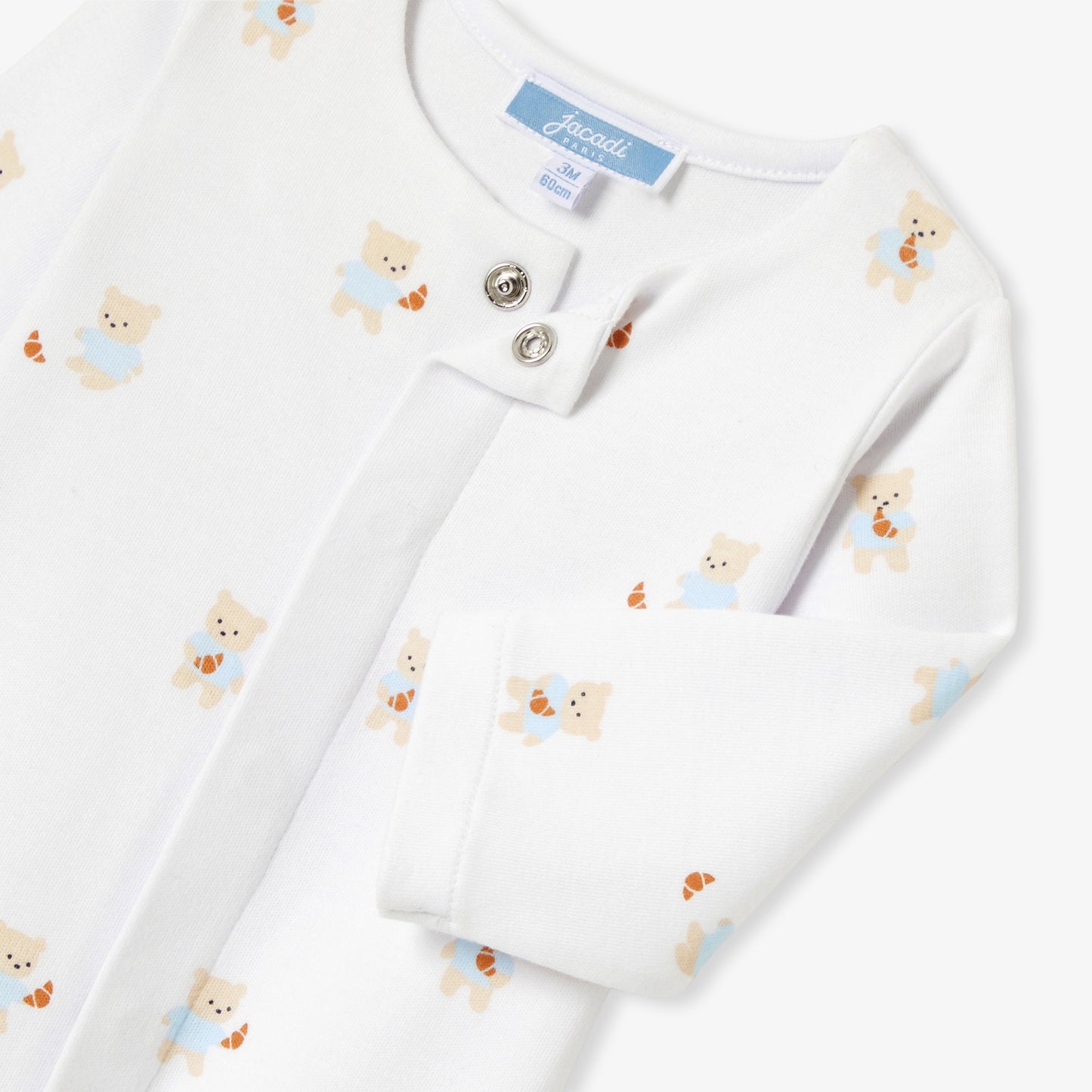 モチーフ入り足つきロンパース・パジャマ