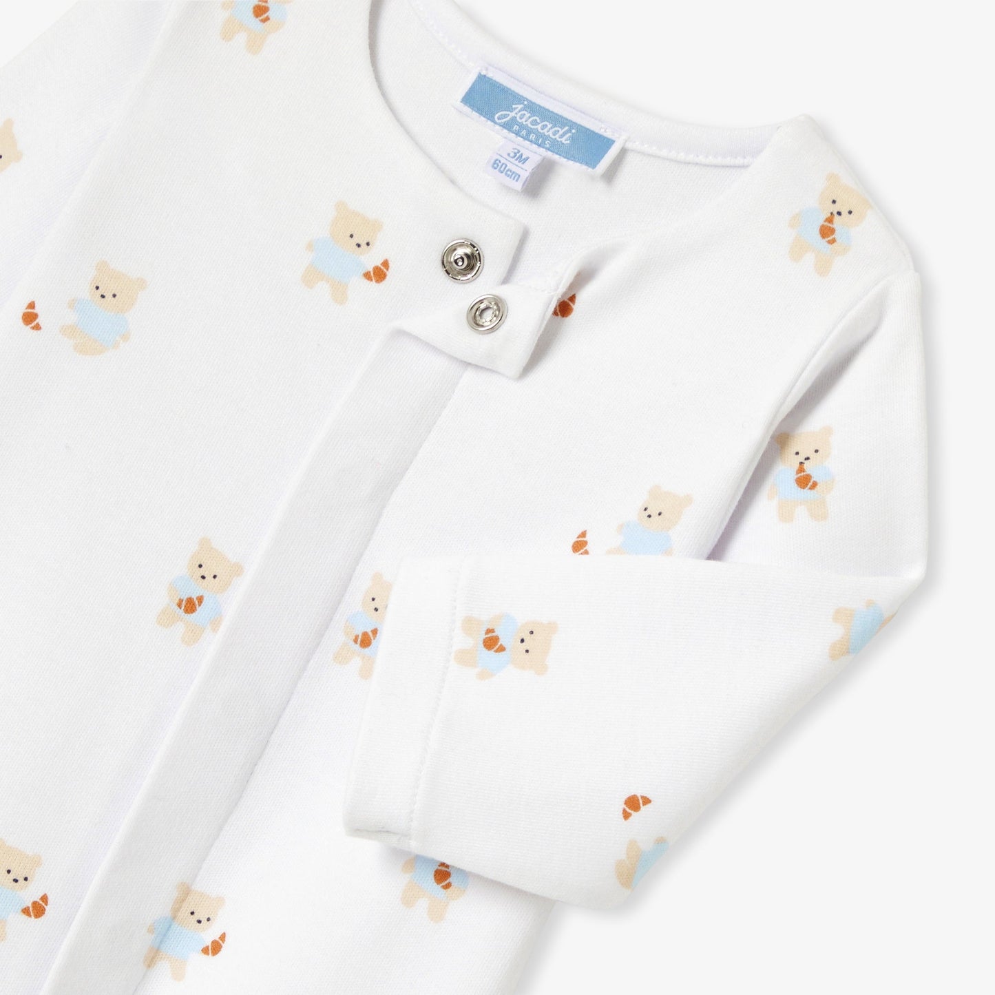 モチーフ入り足つきロンパース・パジャマ