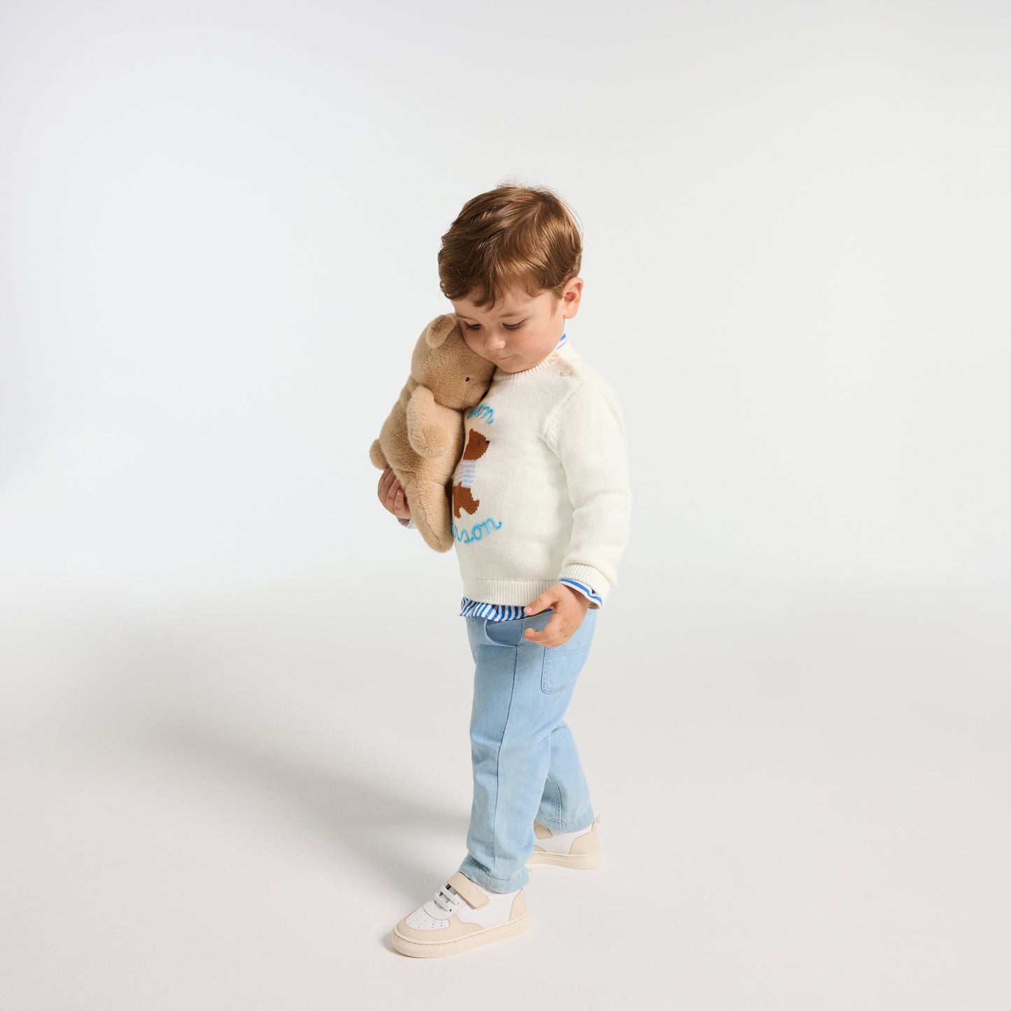 テディベアモチーフスウェット