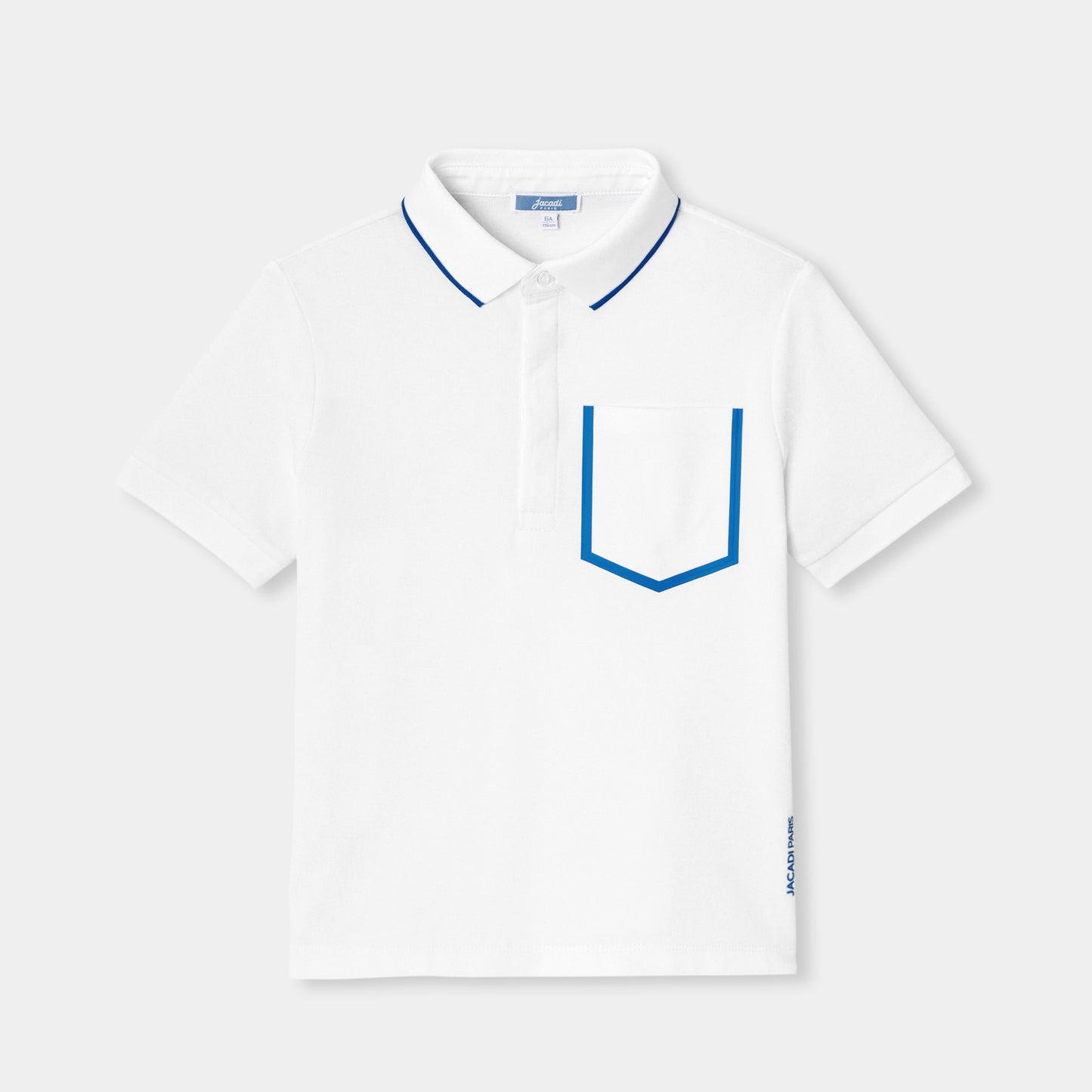 パッチポケット付きポロシャツ