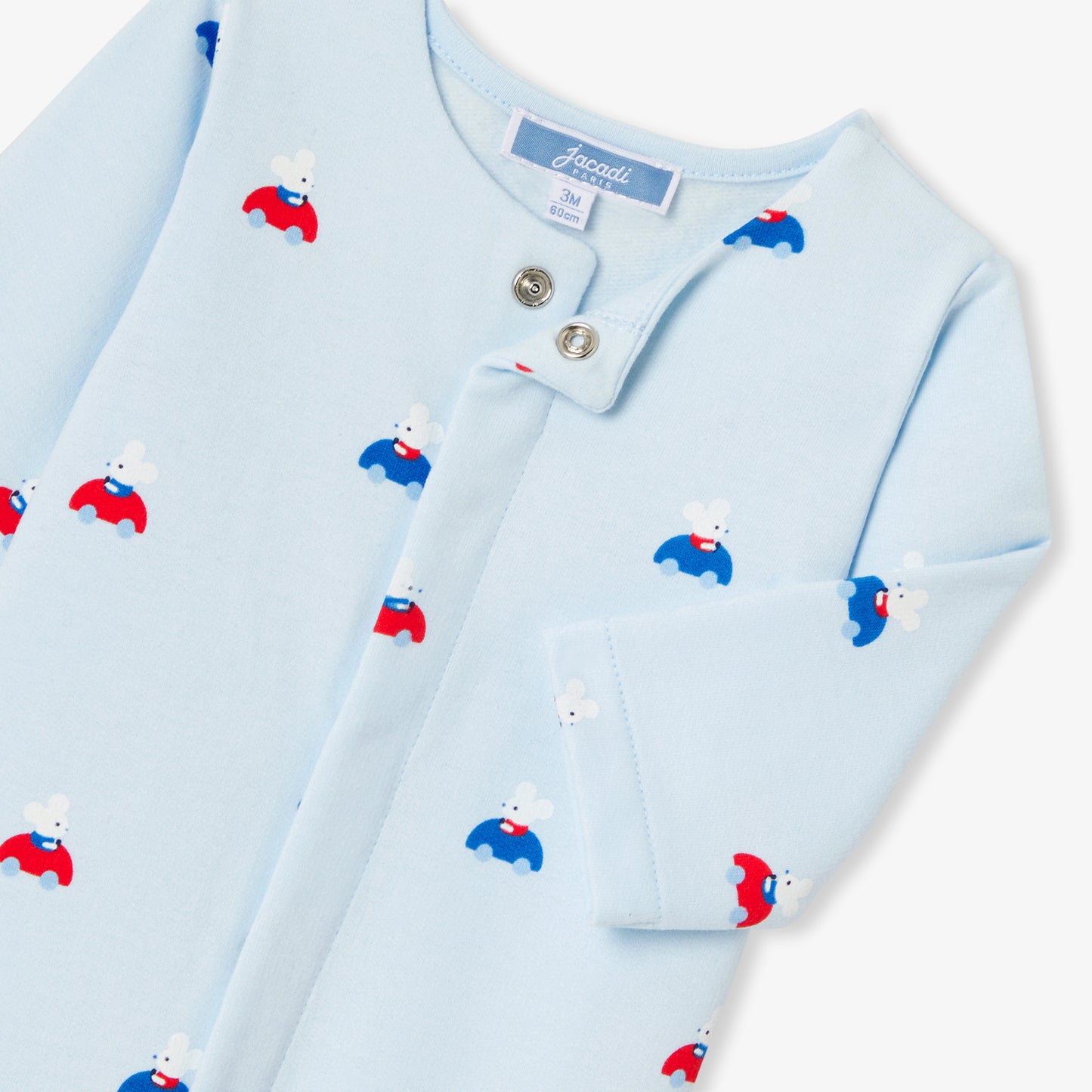 モチーフ入り足つきロンパース・パジャマ