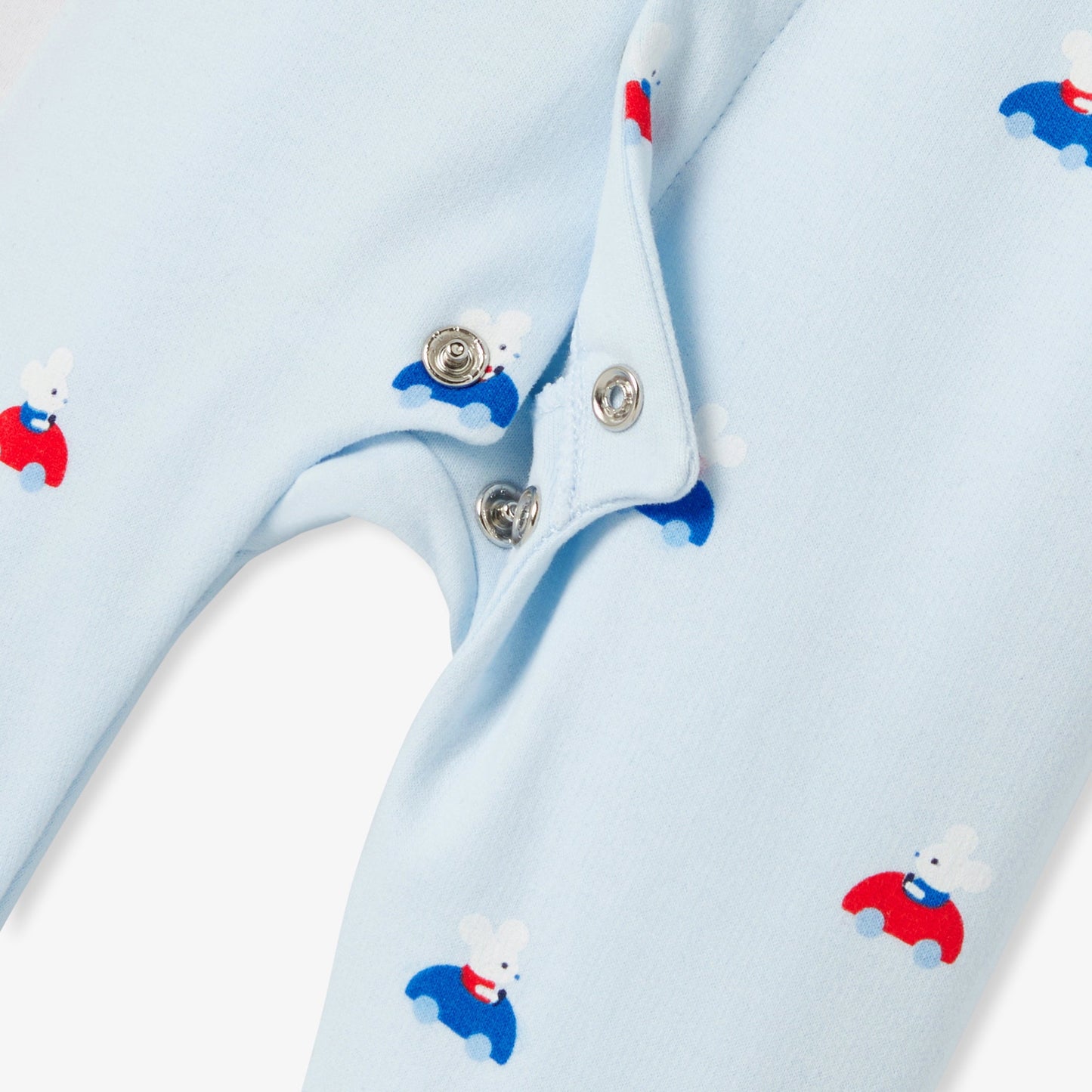 モチーフ入り足つきロンパース・パジャマ