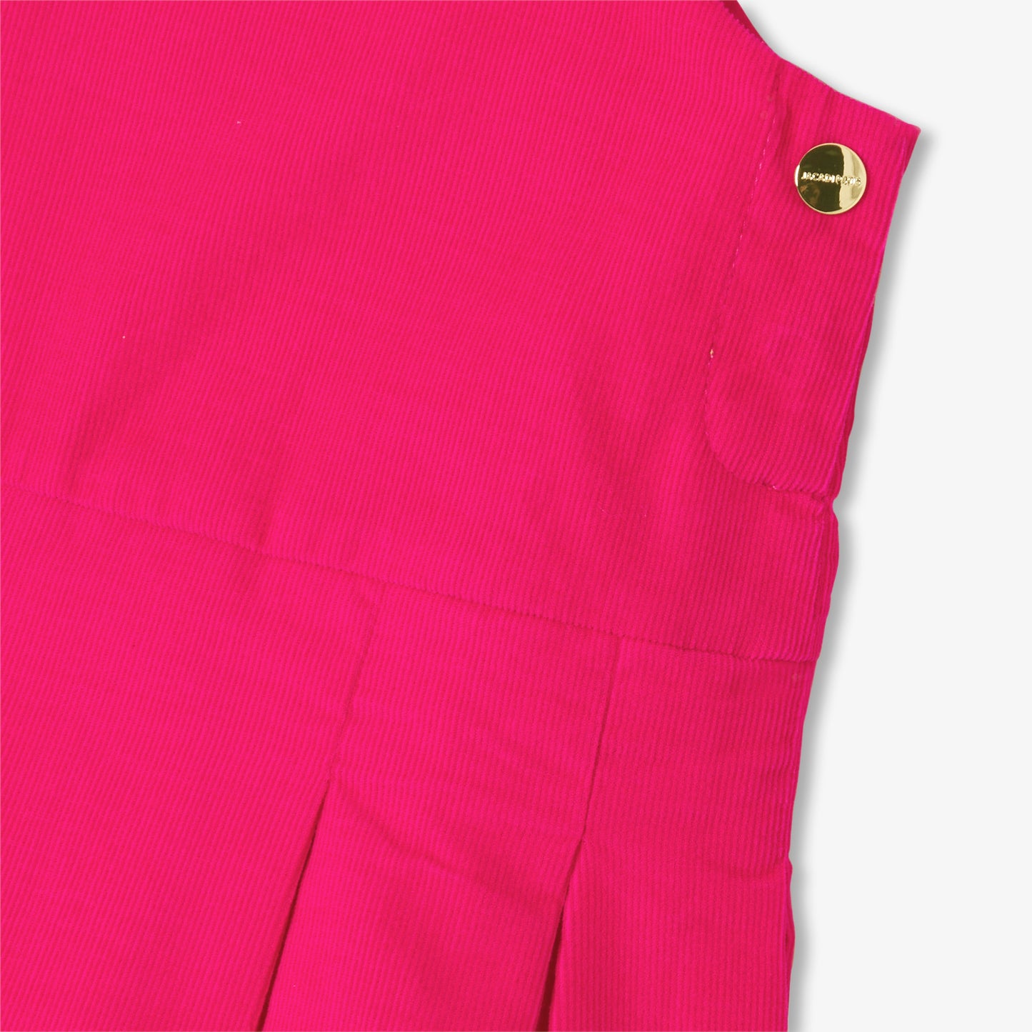 ベロア調生地ワンピース