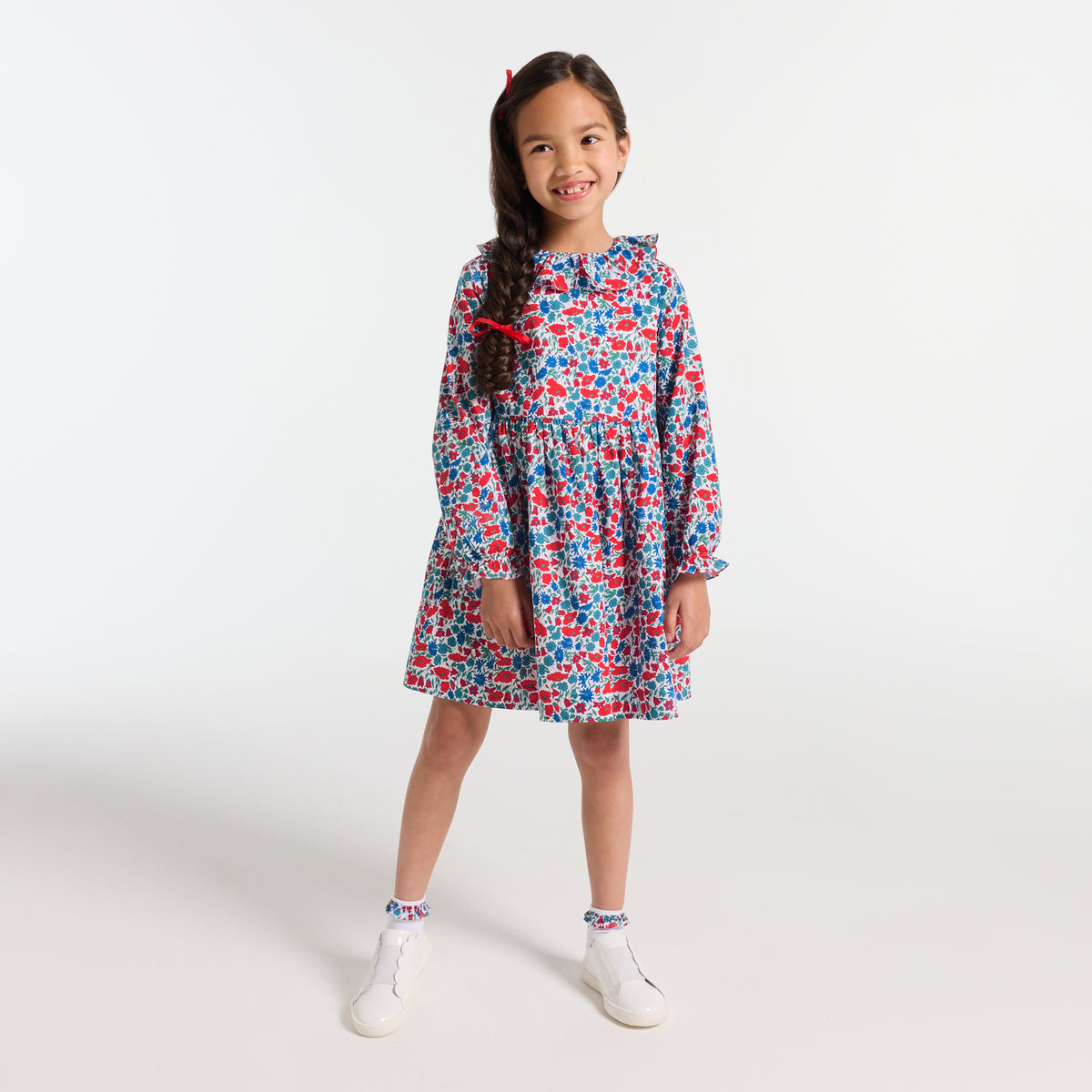 ジャカディJacadi超美品 リバティ ワンピース リバティワンピース | Jacadi Paris＜ジャカディ＞日本公式