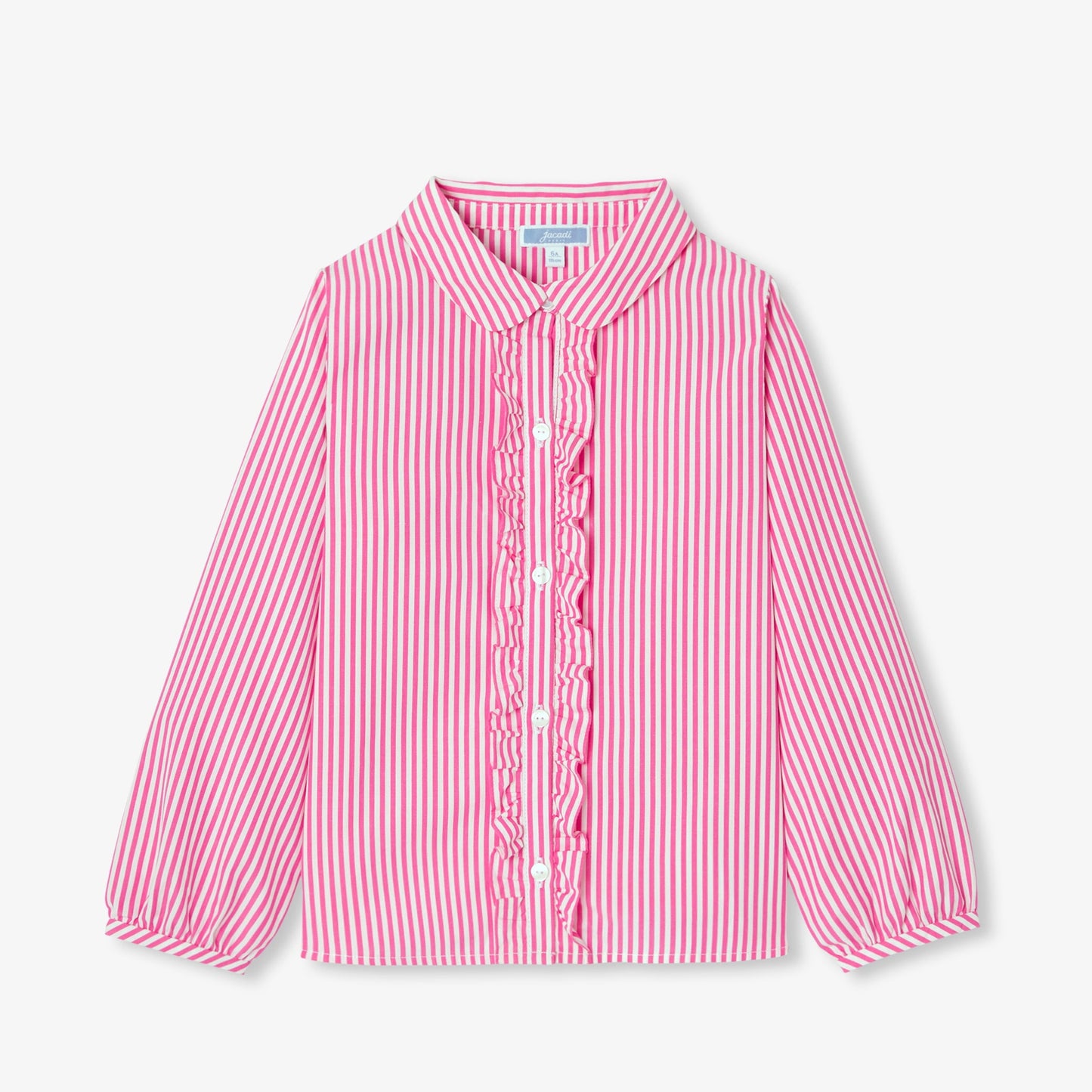 フリルデザインシャツ