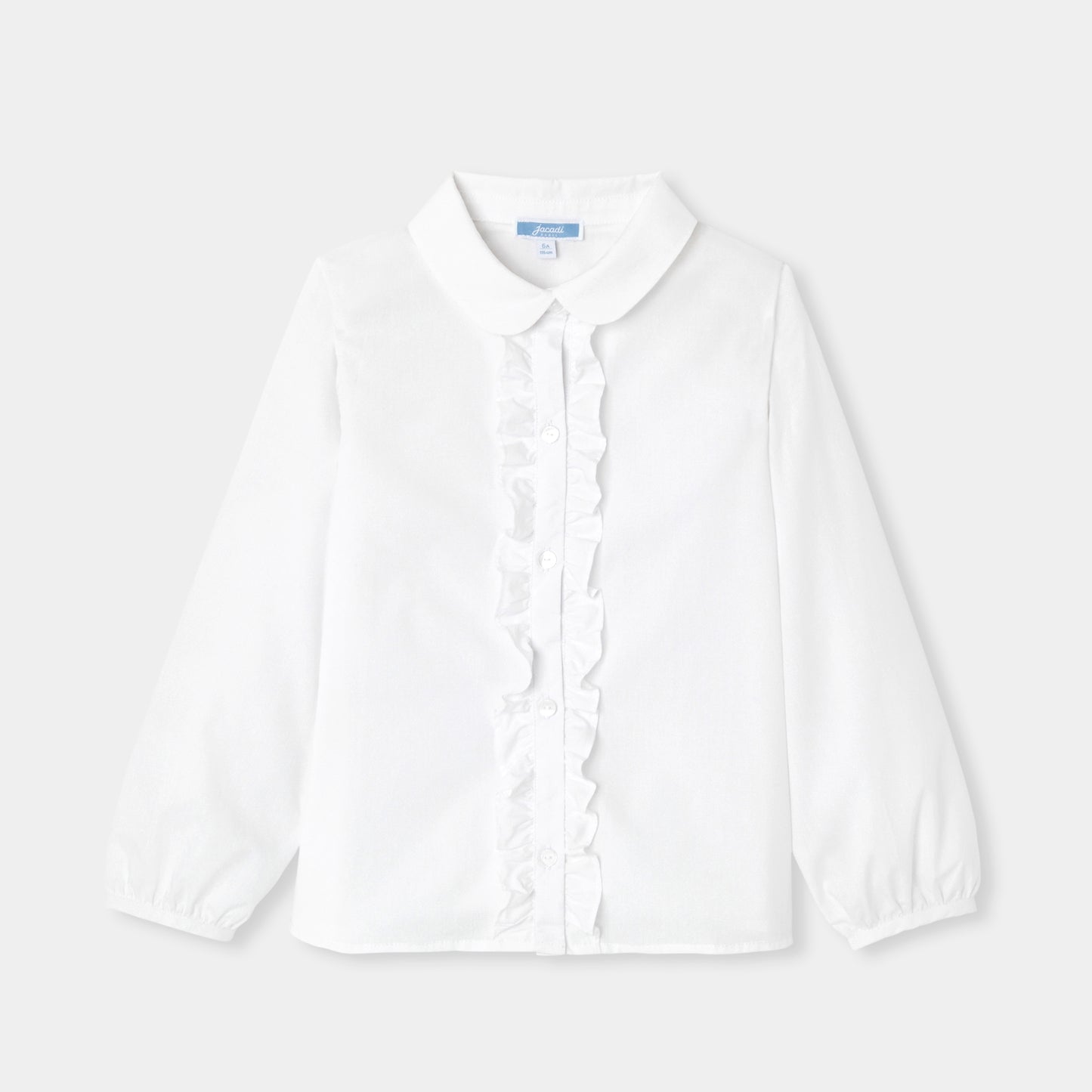 フリル付きシャツ