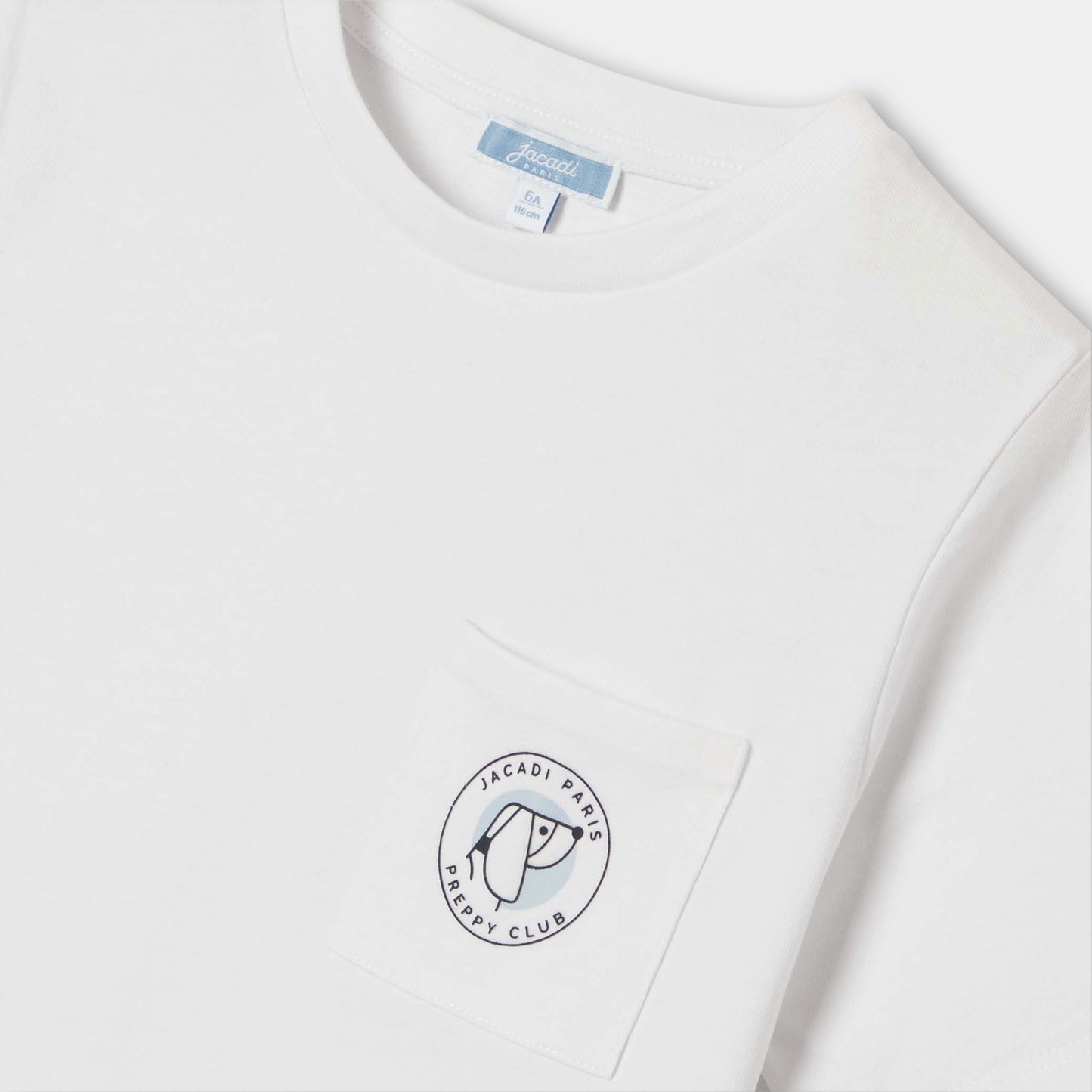 胸ポケット付きTシャツ