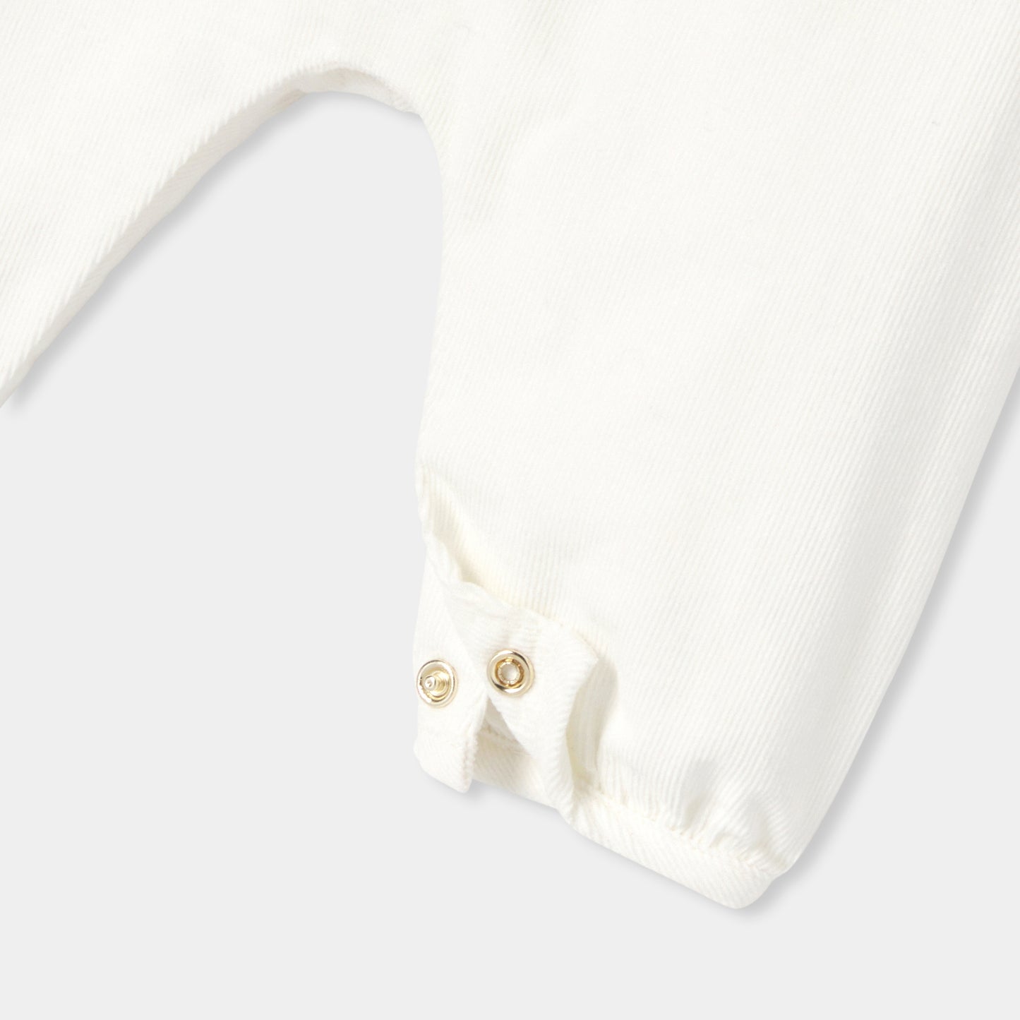 ベロア調生地サロペット