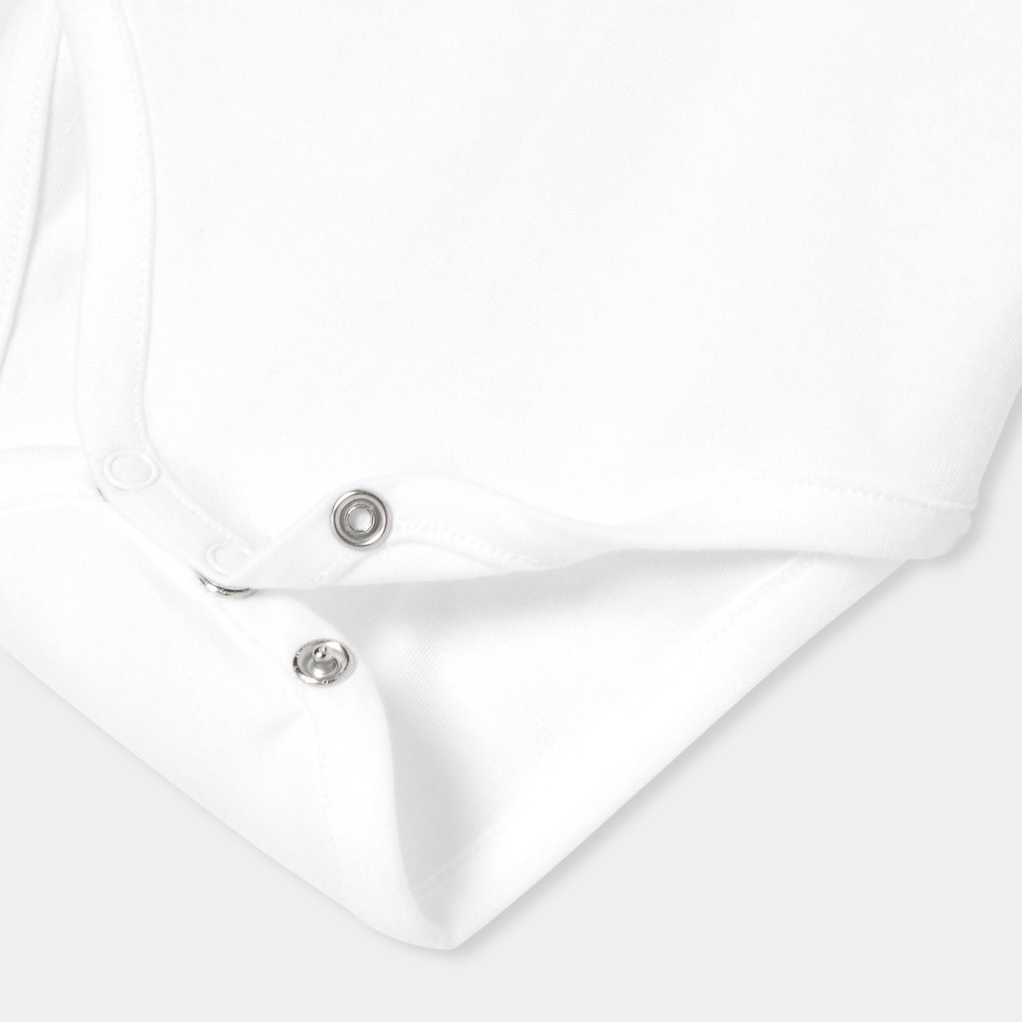 リバティプリントフリル付き長袖ボディスーツ