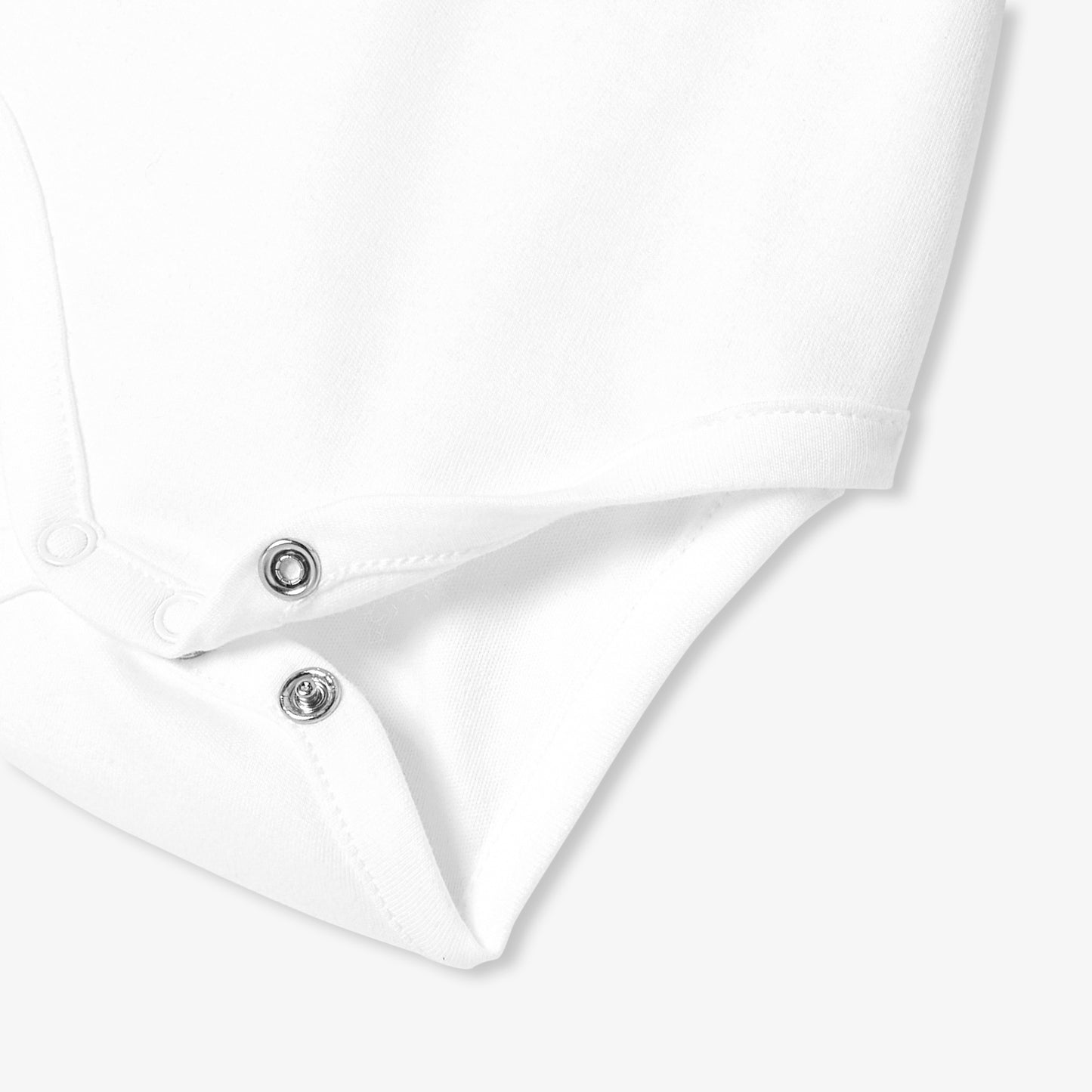 リバティプリントフリル付き長袖ボディスーツ