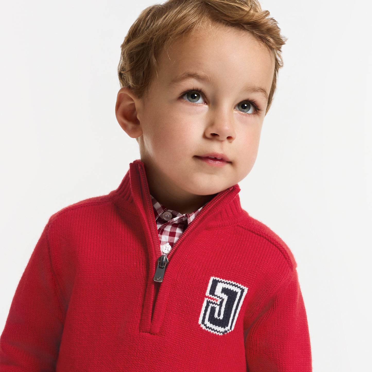 トラッカーネックセーター