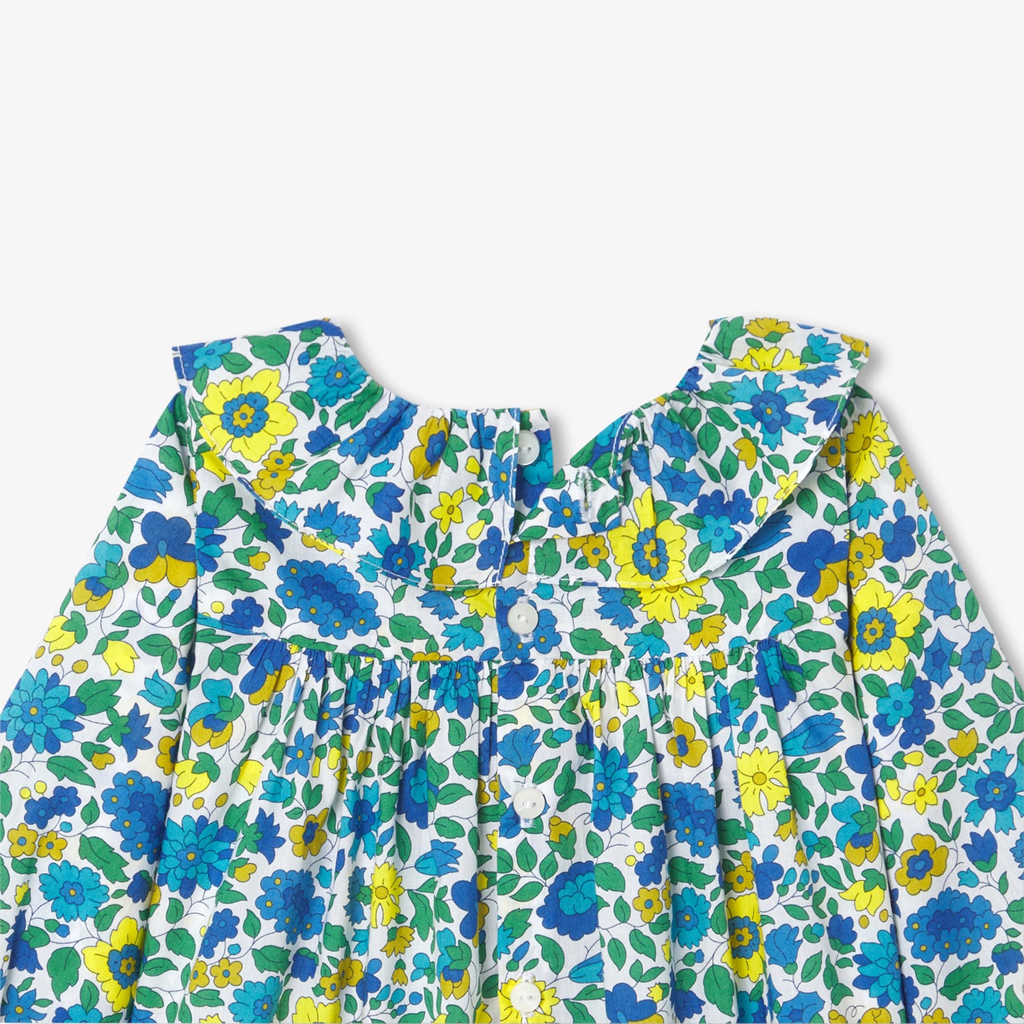 リバティプリントブラウス