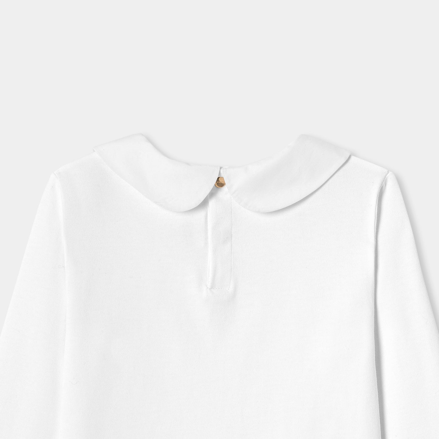 フリル付き長袖Tシャツ