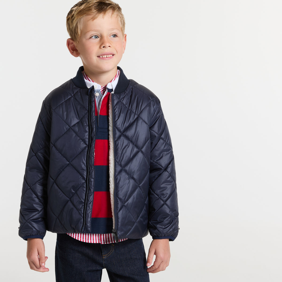 【新品】jacadi 2024 3wayパーカージャケット　4A再入荷 新品】jacadi 2024 3wayパーカージャケット 4A パーカー