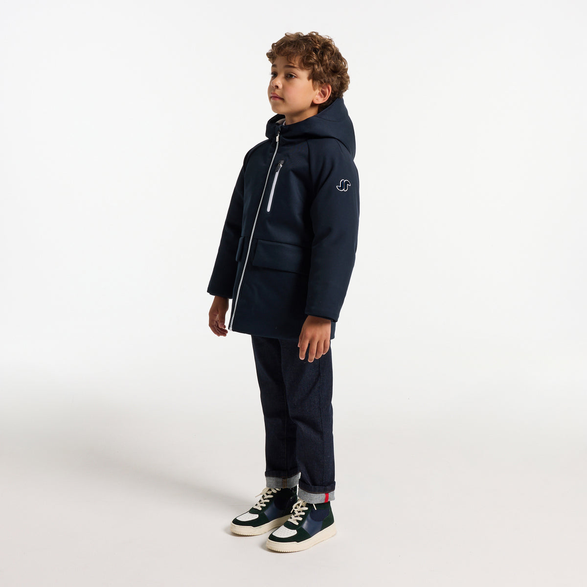 ジャカディjacadi ネイビー ダウンコート 36M 96cm ダウンジャケット | | Jacadi Paris＜ジャカディ＞日本公式オンライン