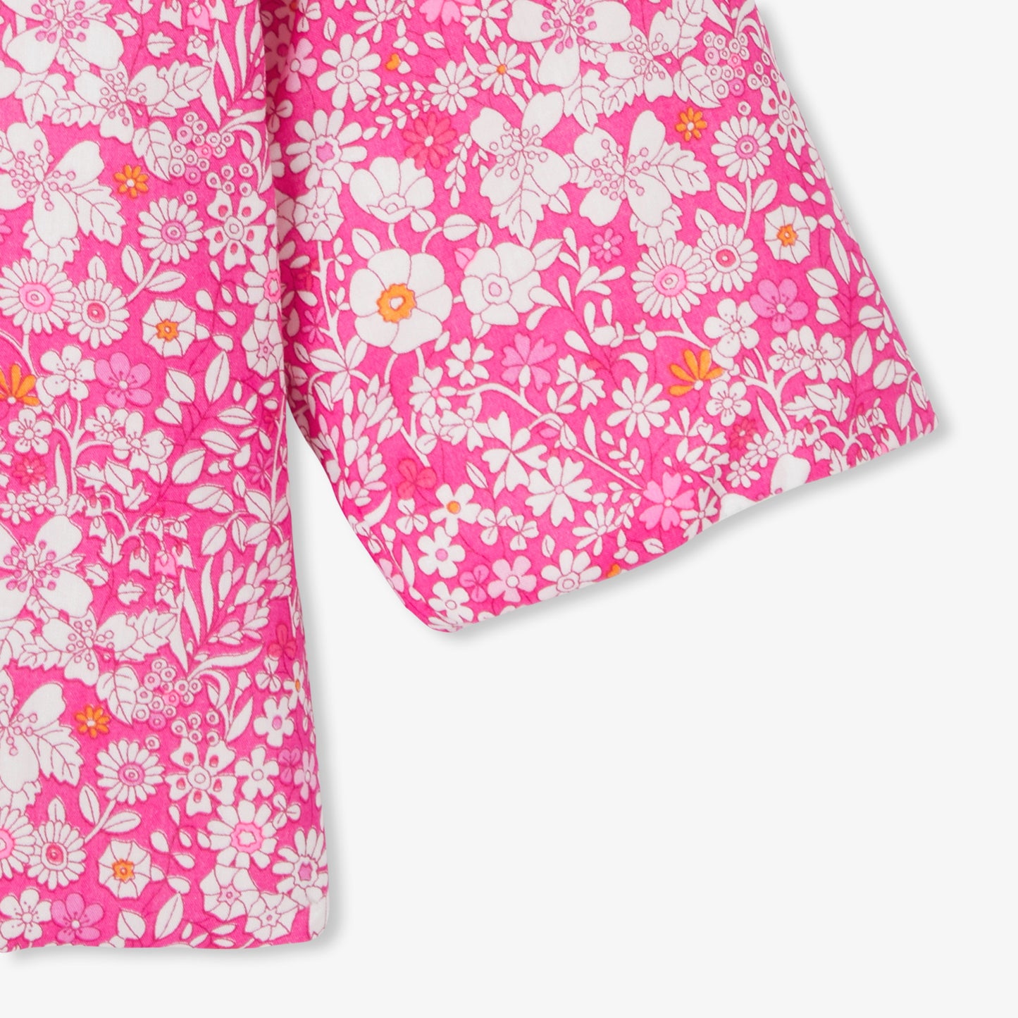 リバティプリントパーカージャケット