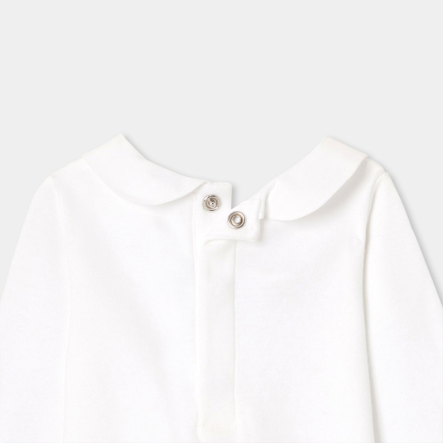 フラワー手刺しゅう入りボディスーツ