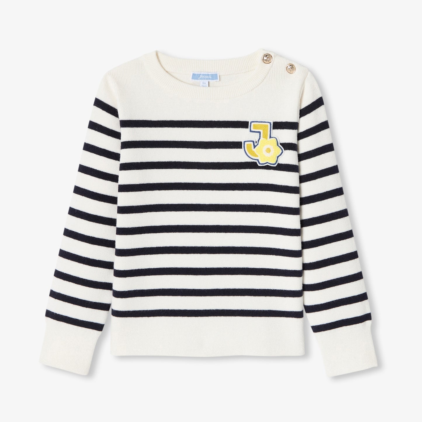 カレッジ風セーター