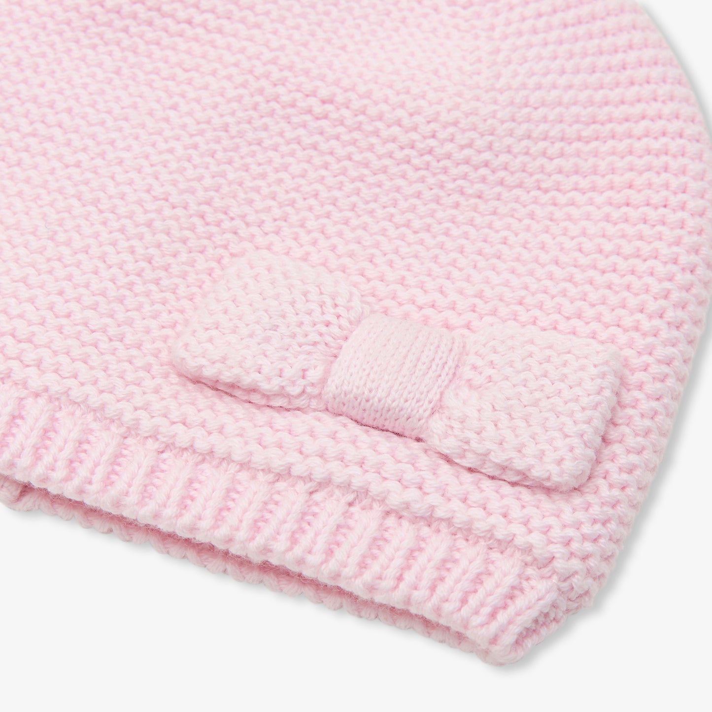 リボン付きニット帽