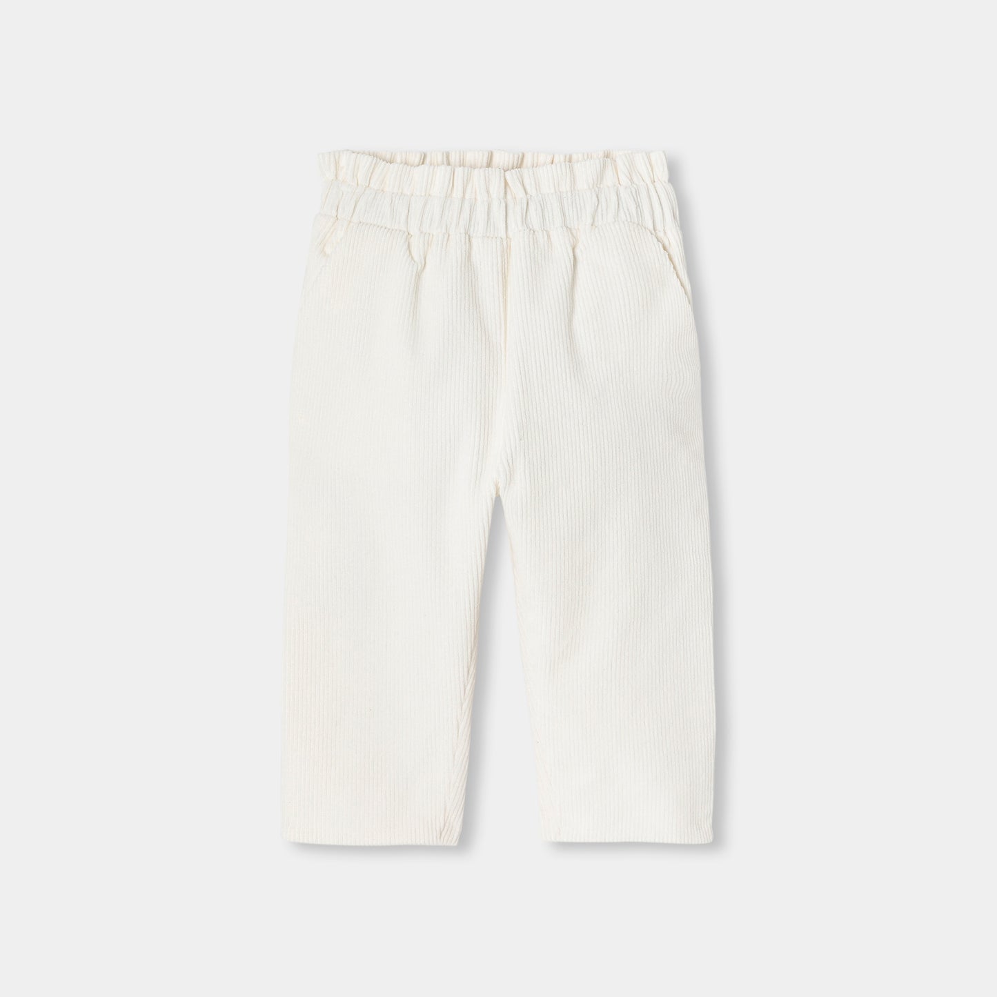 ベロア調生地パンツ