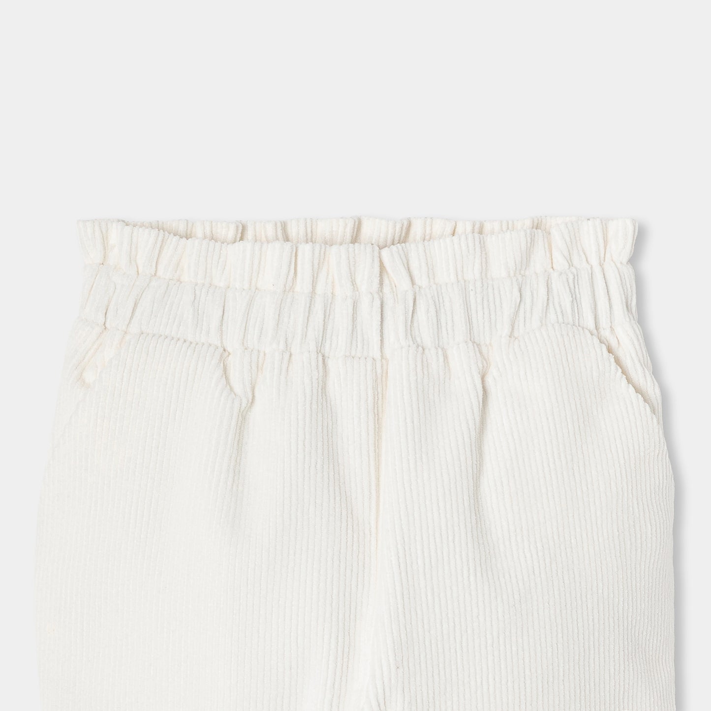 ベロア調生地パンツ