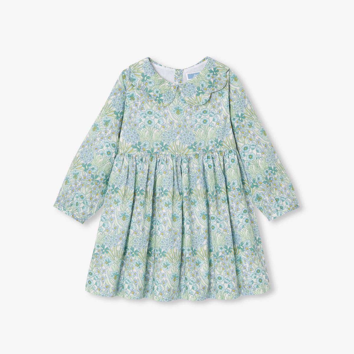 リバティプリント長袖ワンピース | | Jacadi Paris＜ジャカディ＞日本