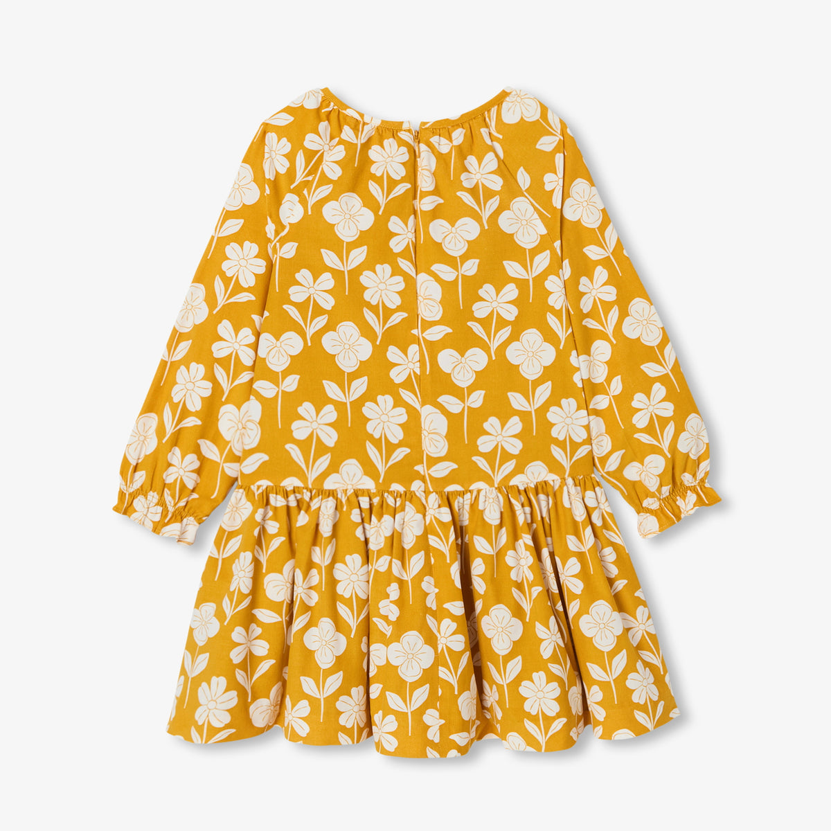 Jacadi ジャカディ フラワープリントワンピース 36M 長袖ワンピース | GIRLS | Jacadi Paris＜ジャカディ＞日本公式