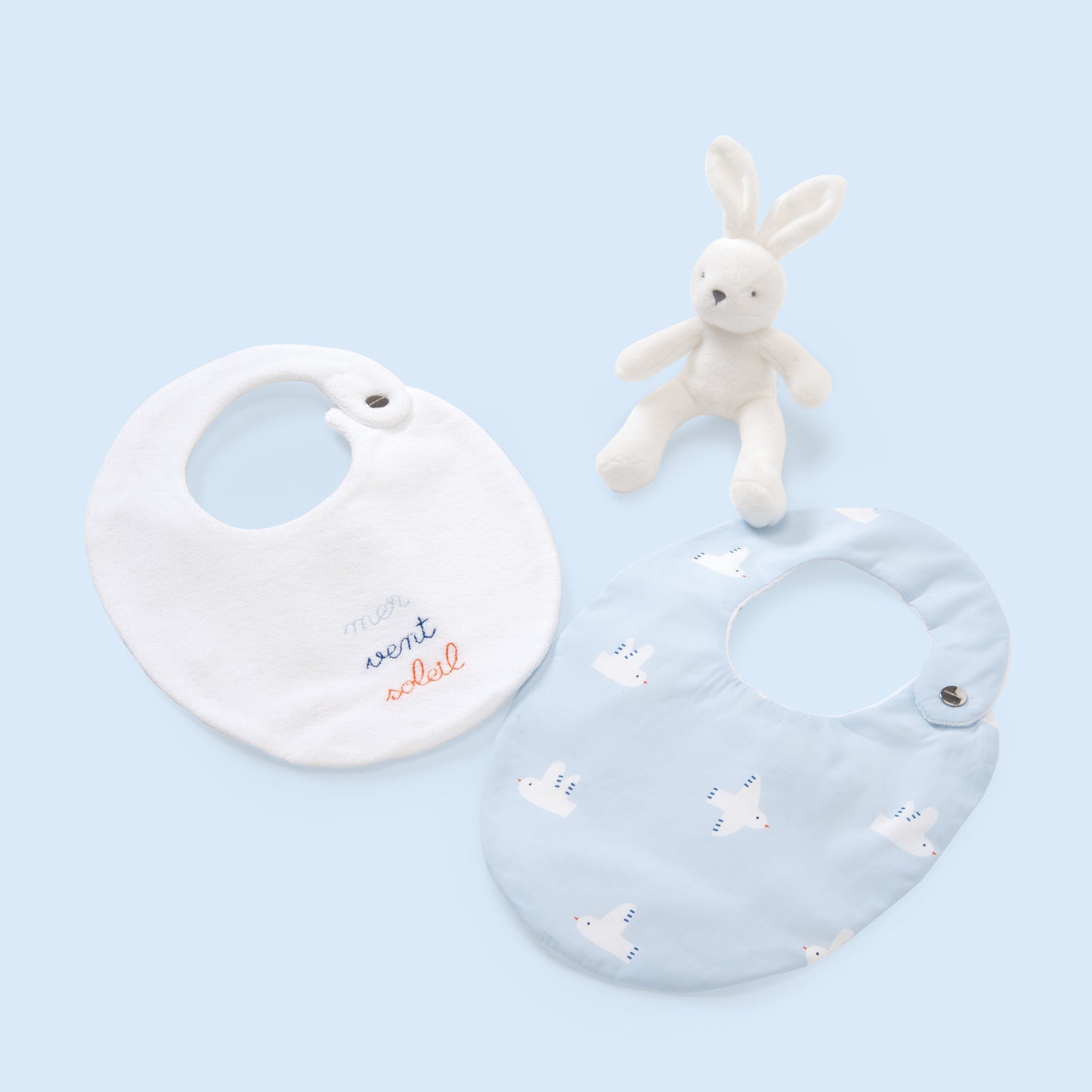 ギフトボックス付きセット - スタイ2枚・ぬいぐるみ