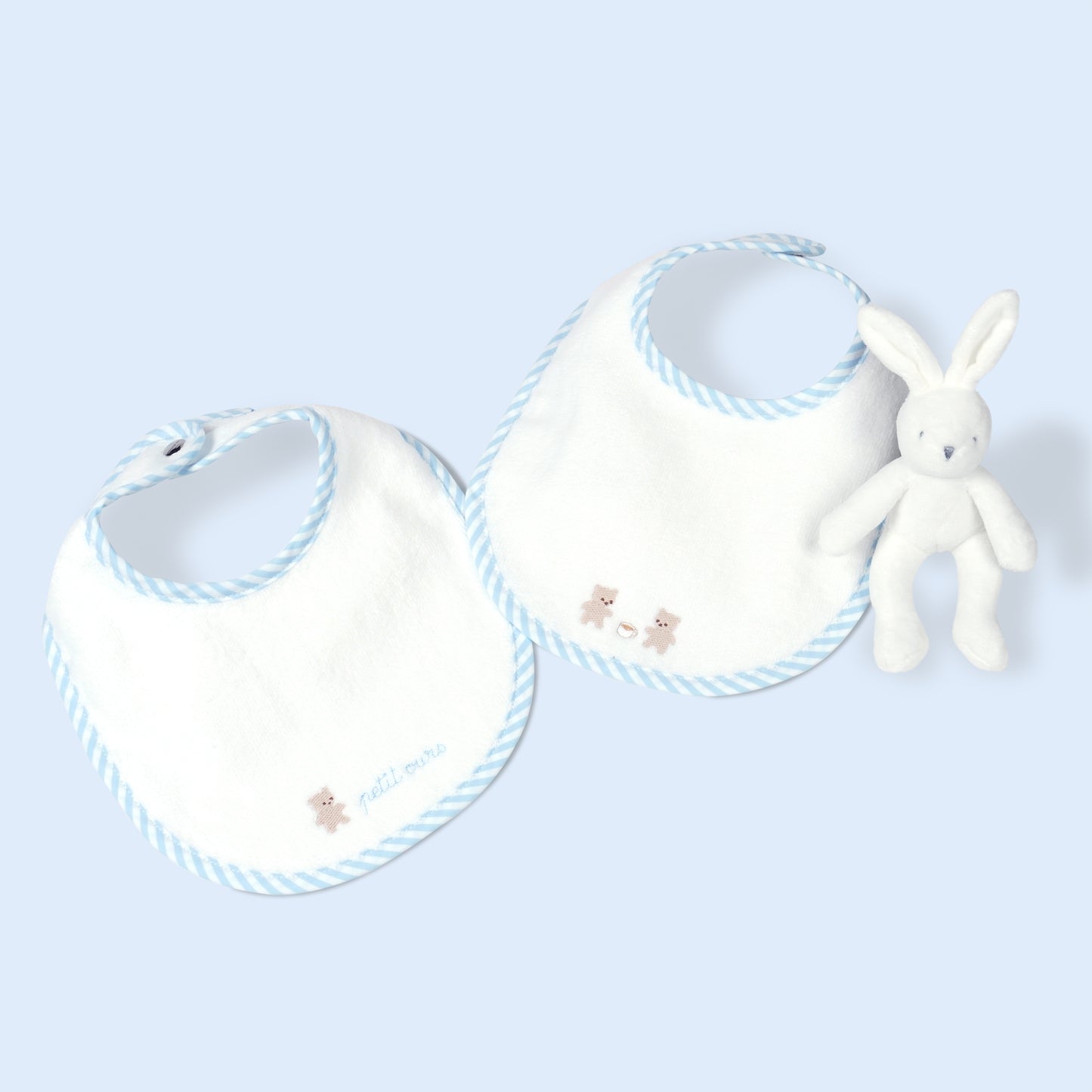 ギフトボックス付きセット - スタイ2枚・ぬいぐるみB