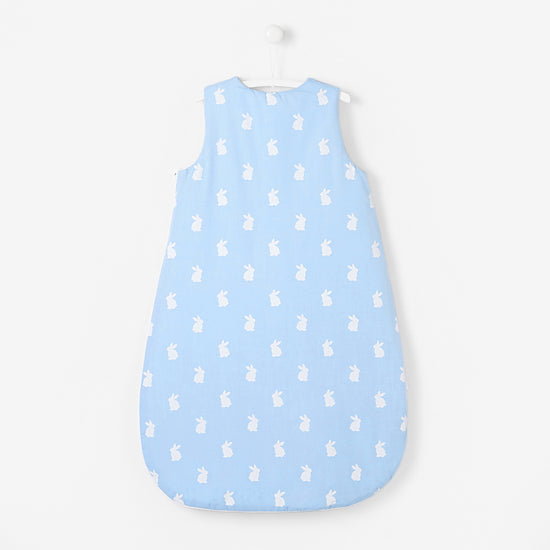 GIGOTEUSE 0-6M ESSENTIEL LAPINS BLEU - スリーパー