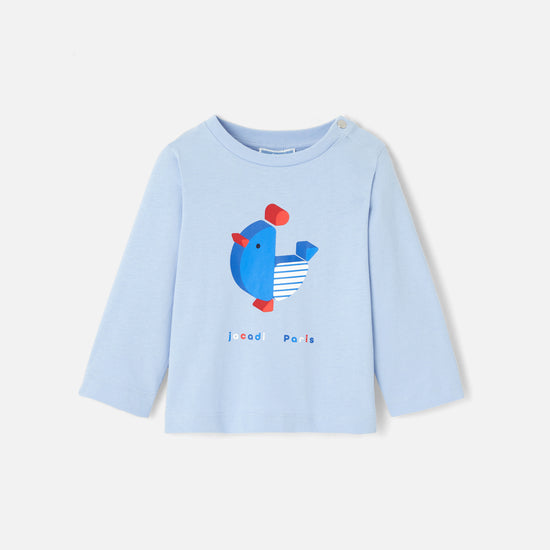LEONARDO - プリント入り長袖Tシャツ