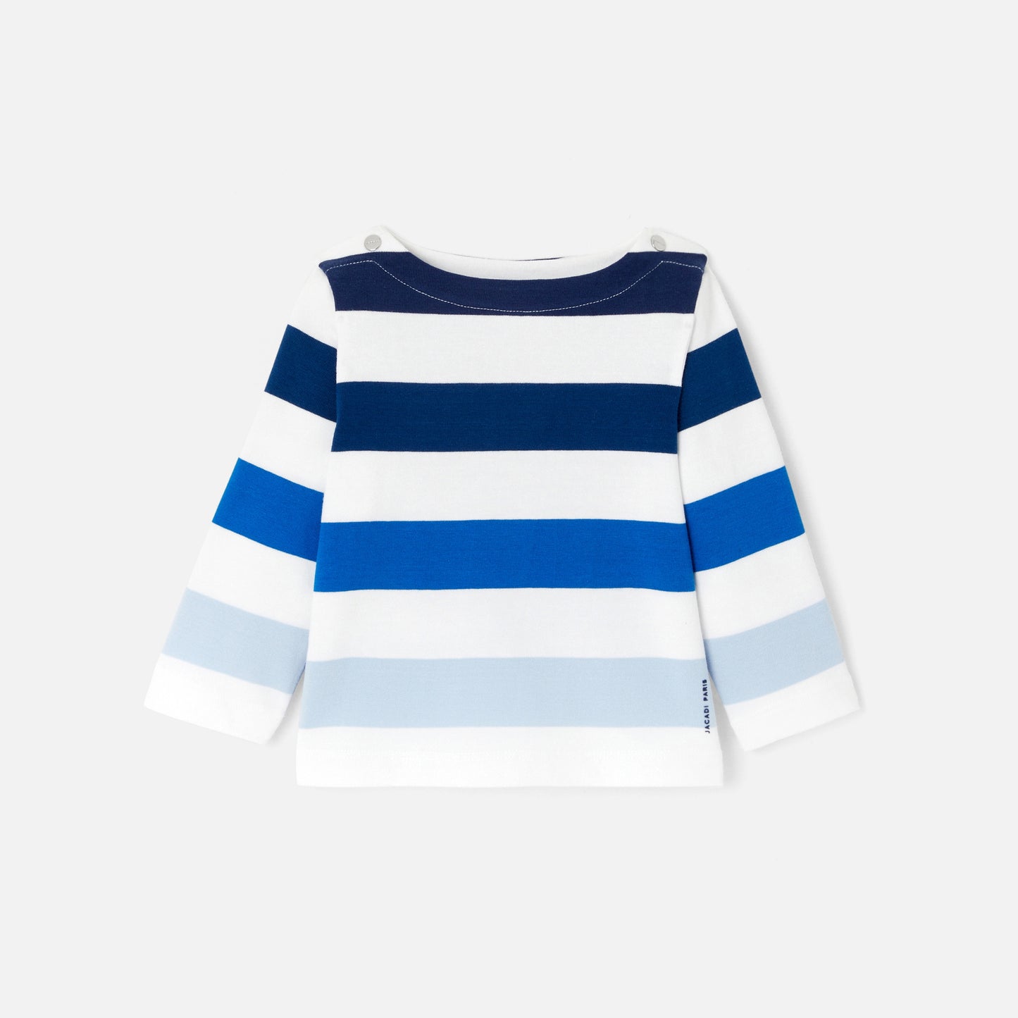 ワイドストライプ長袖Tシャツ