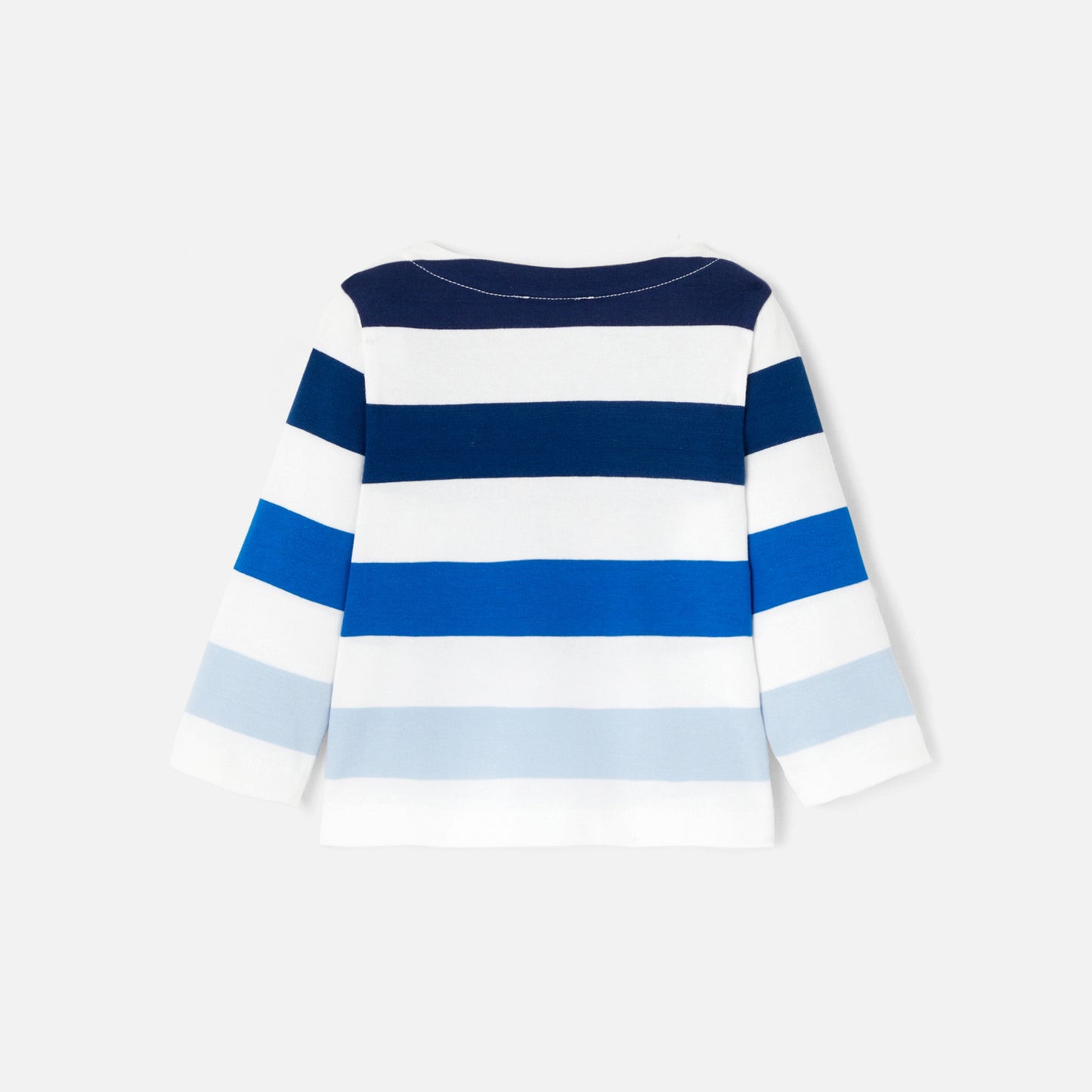 LATINO - ワイドストライプ長袖Tシャツ