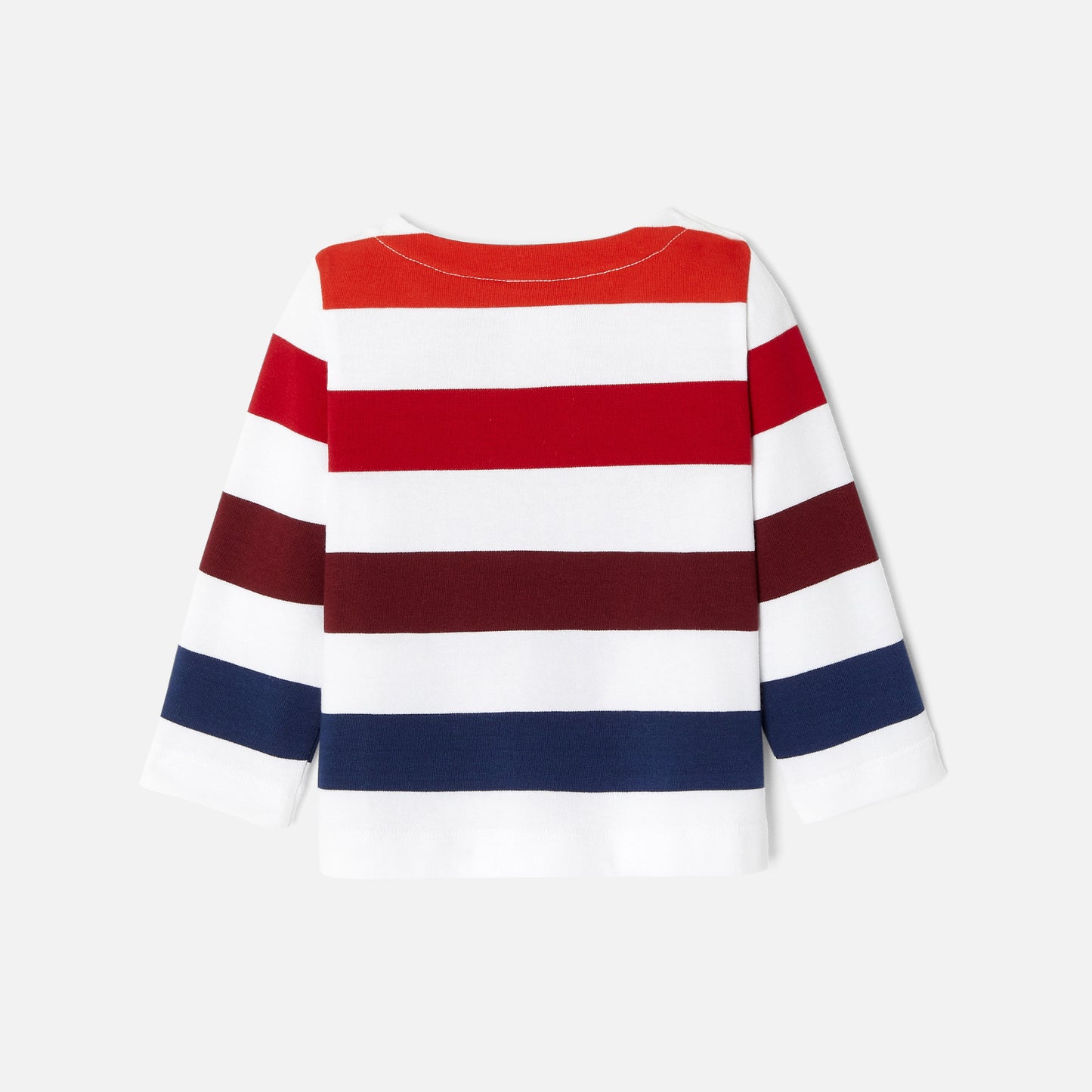 LATINO - ワイドストライプ長袖Tシャツ