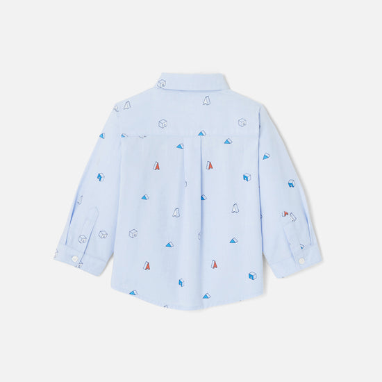 LACET - プリント入り長袖Tシャツ