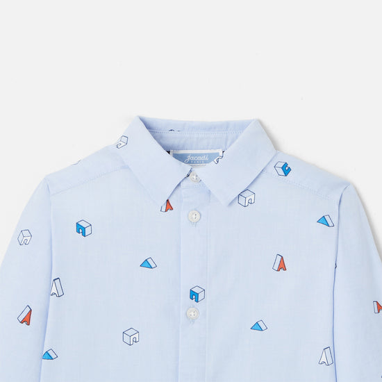 LACET - プリント入り長袖Tシャツ