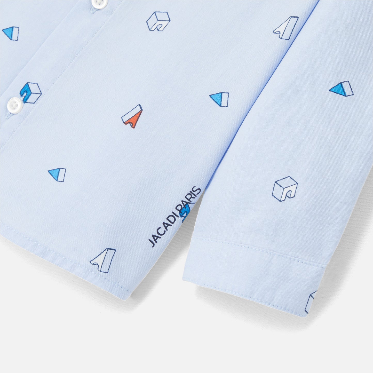 LACET - プリント入り長袖Tシャツ